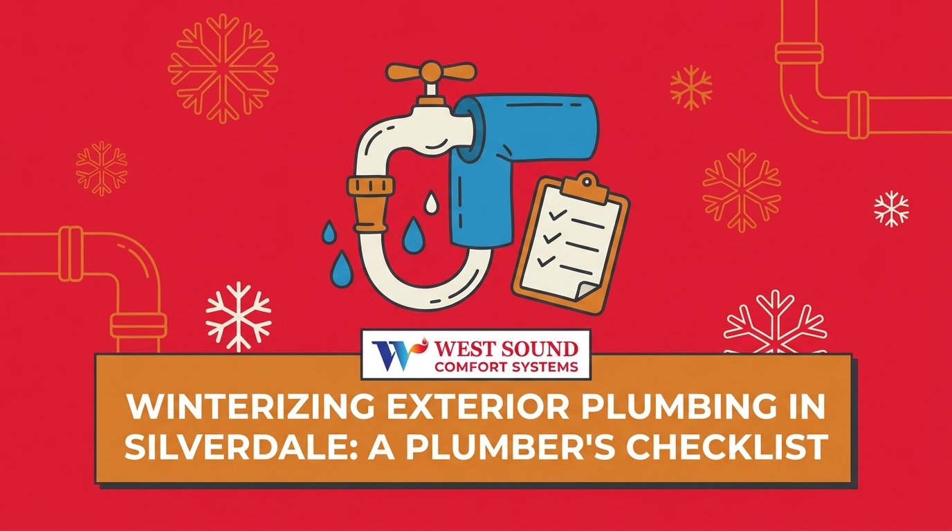 Winterizing Exterior Plumbing in Silverdale: A Plumber's Checklist
