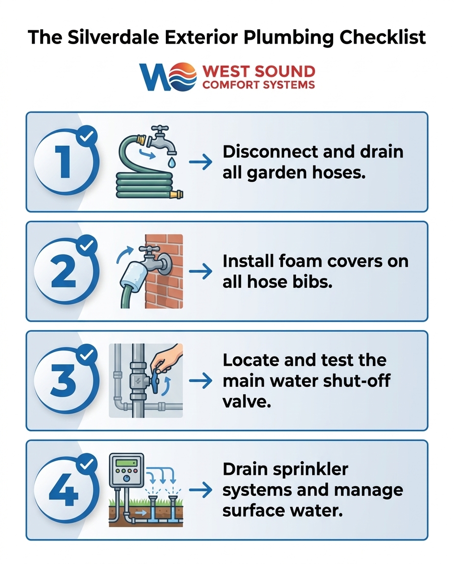 The Silverdale Exterior Plumbing Checklist