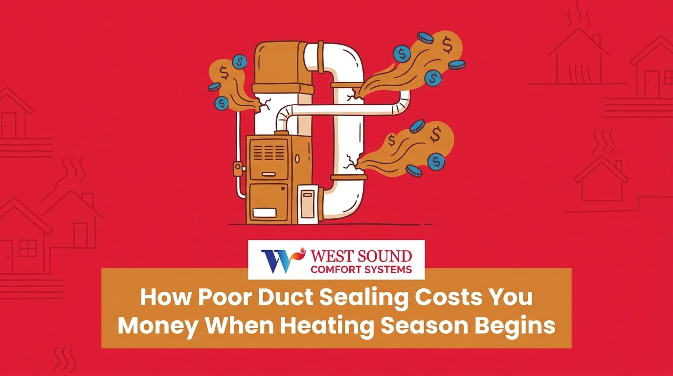 How Poor Duct Sealing Costs You Money When Heating Season Begins