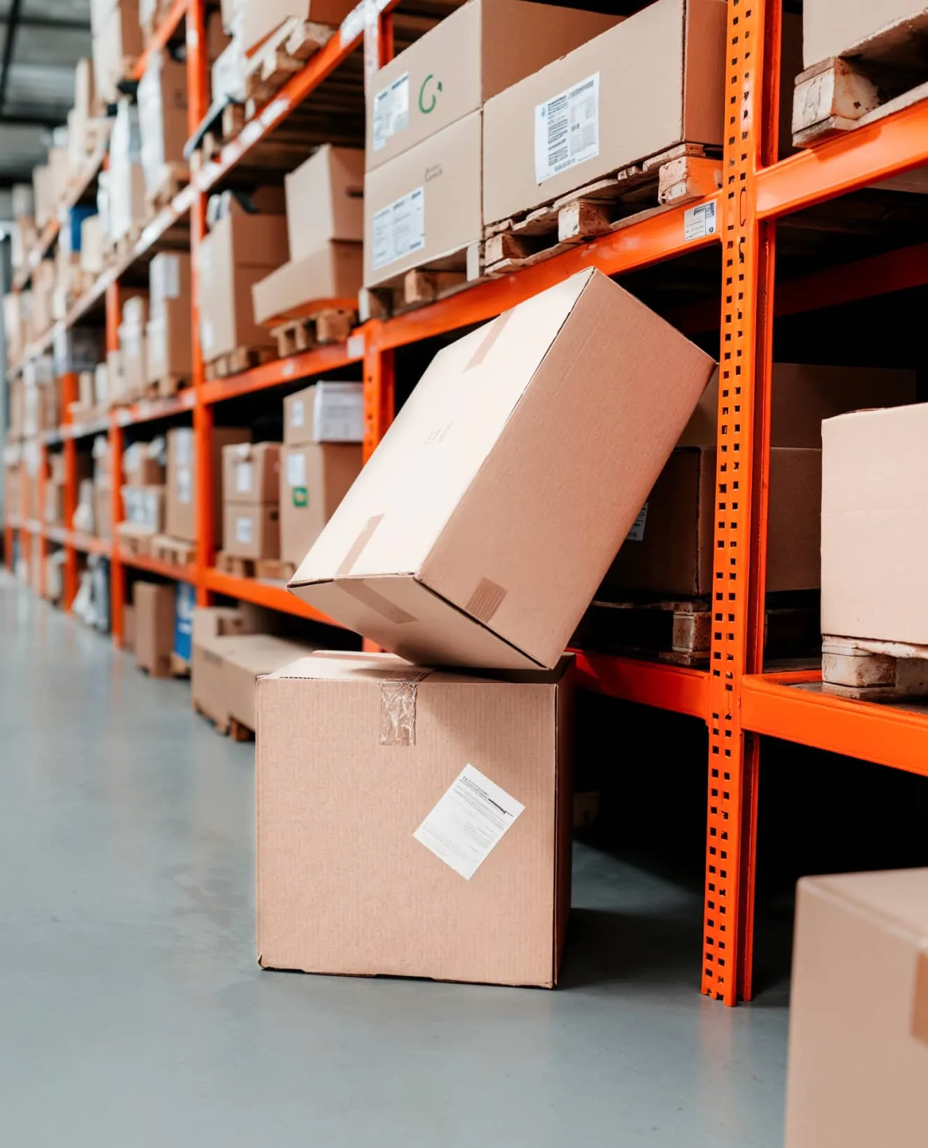 Boxes On Shelves Storage - SelfStorage X Webflow Template
