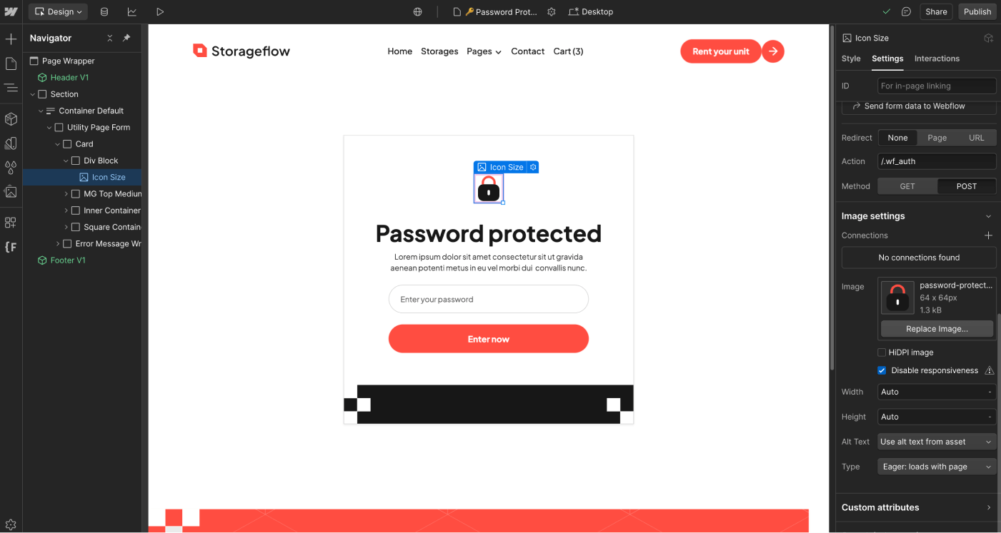 Icons And Graphics - Storageflow Webflow Template | BRIX Templates