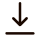 Icône de flèche pointant vers le bas au-dessus d'une ligne horizontale.