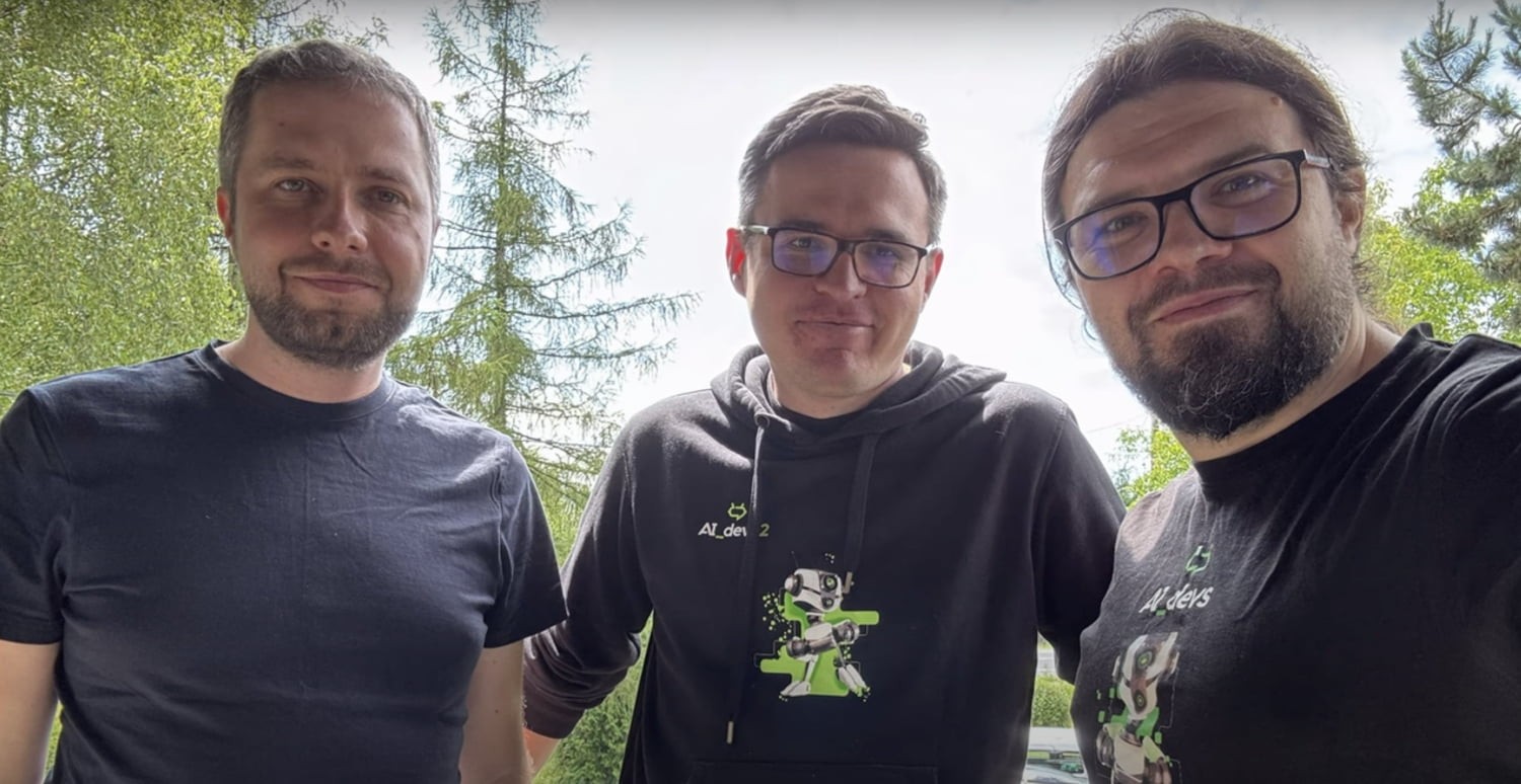 Jakub Mrugalski, Adam Gospodarczyk i Mateusz Chrobok