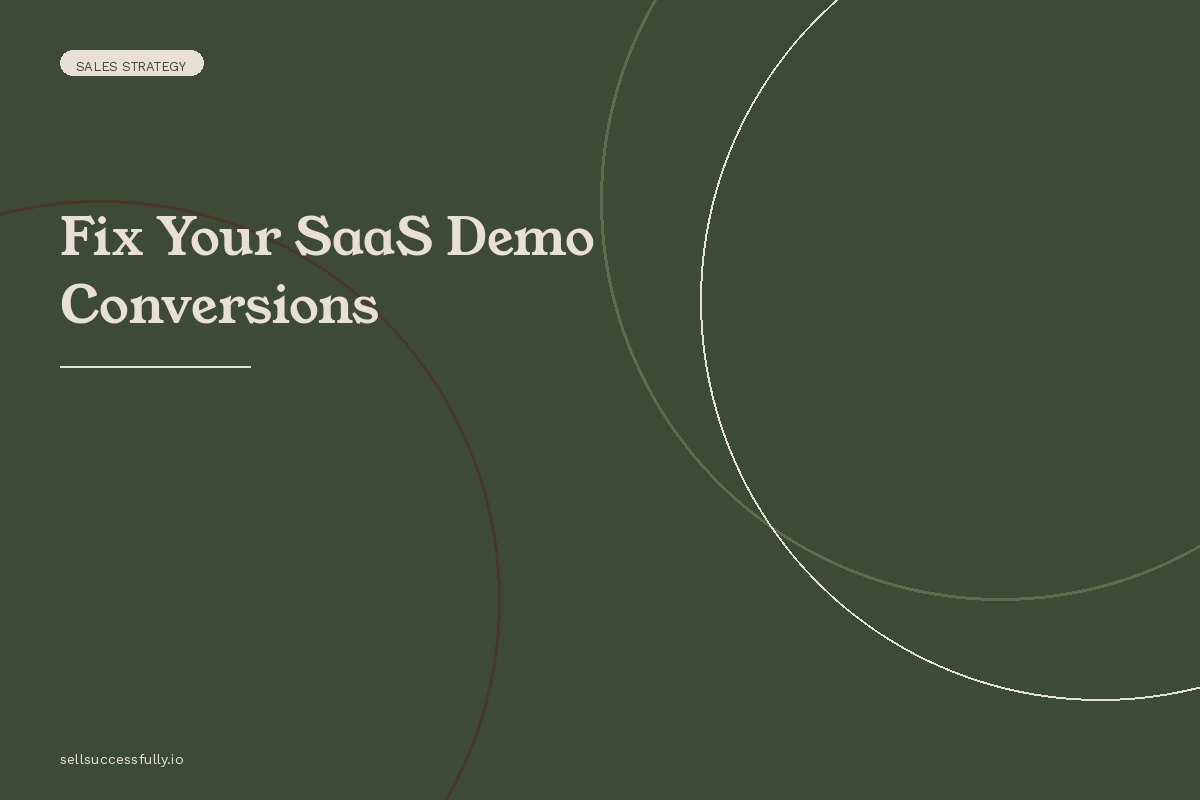 SaaS demo presentation being delivered to improve conversion rates