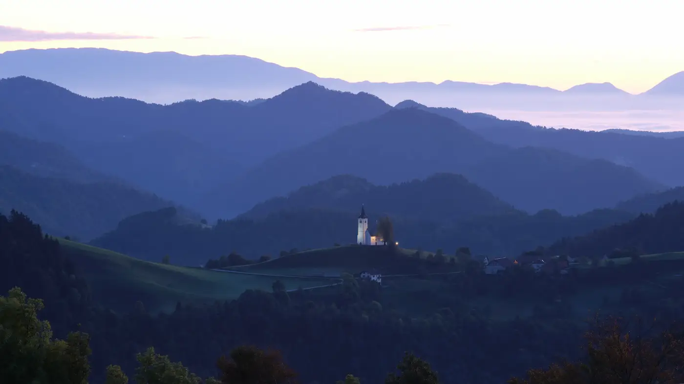 Fotografía de paisaje antes del procesado fotográfico