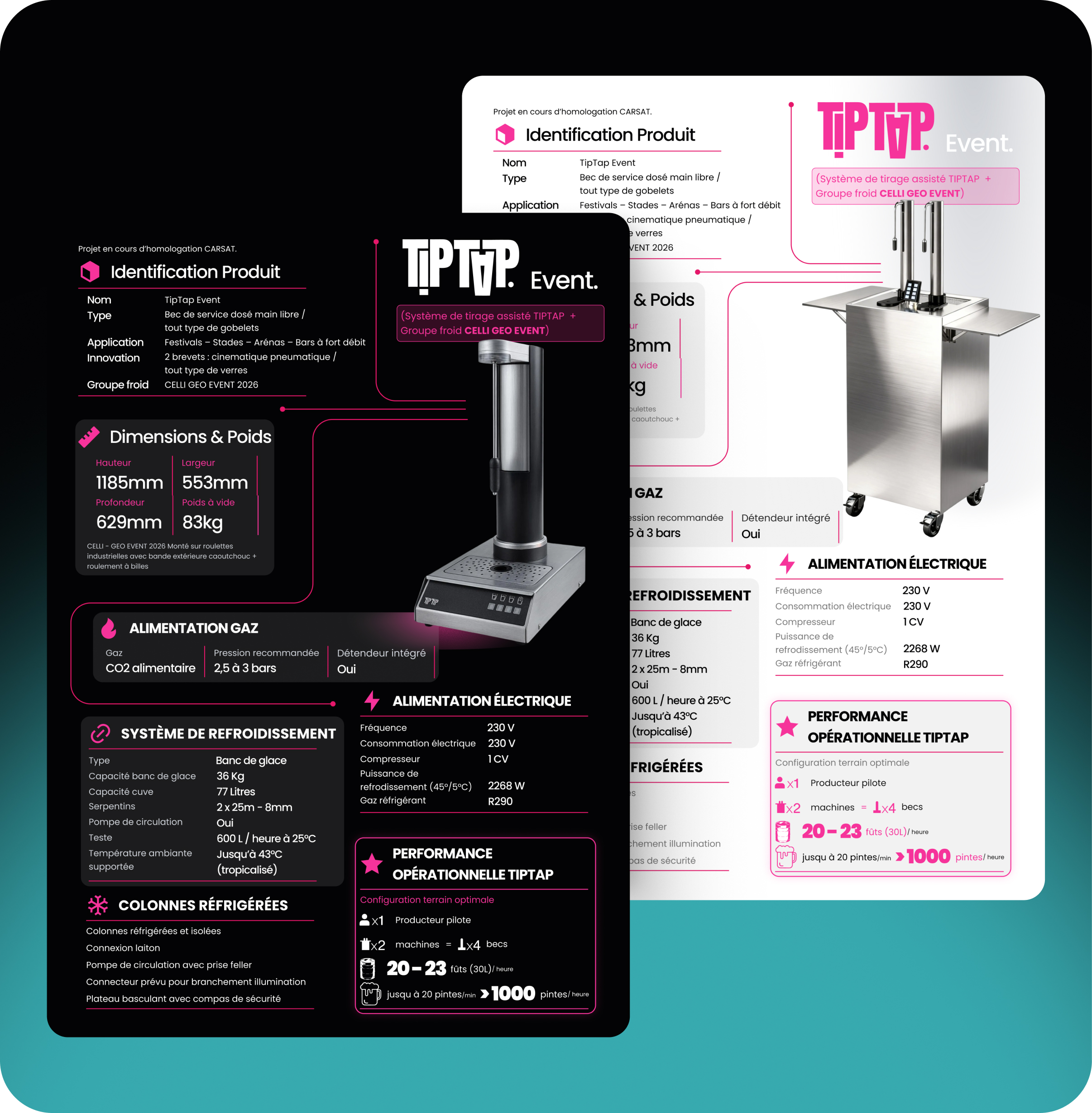 Projet Tip Tap réalisé par Design Elite