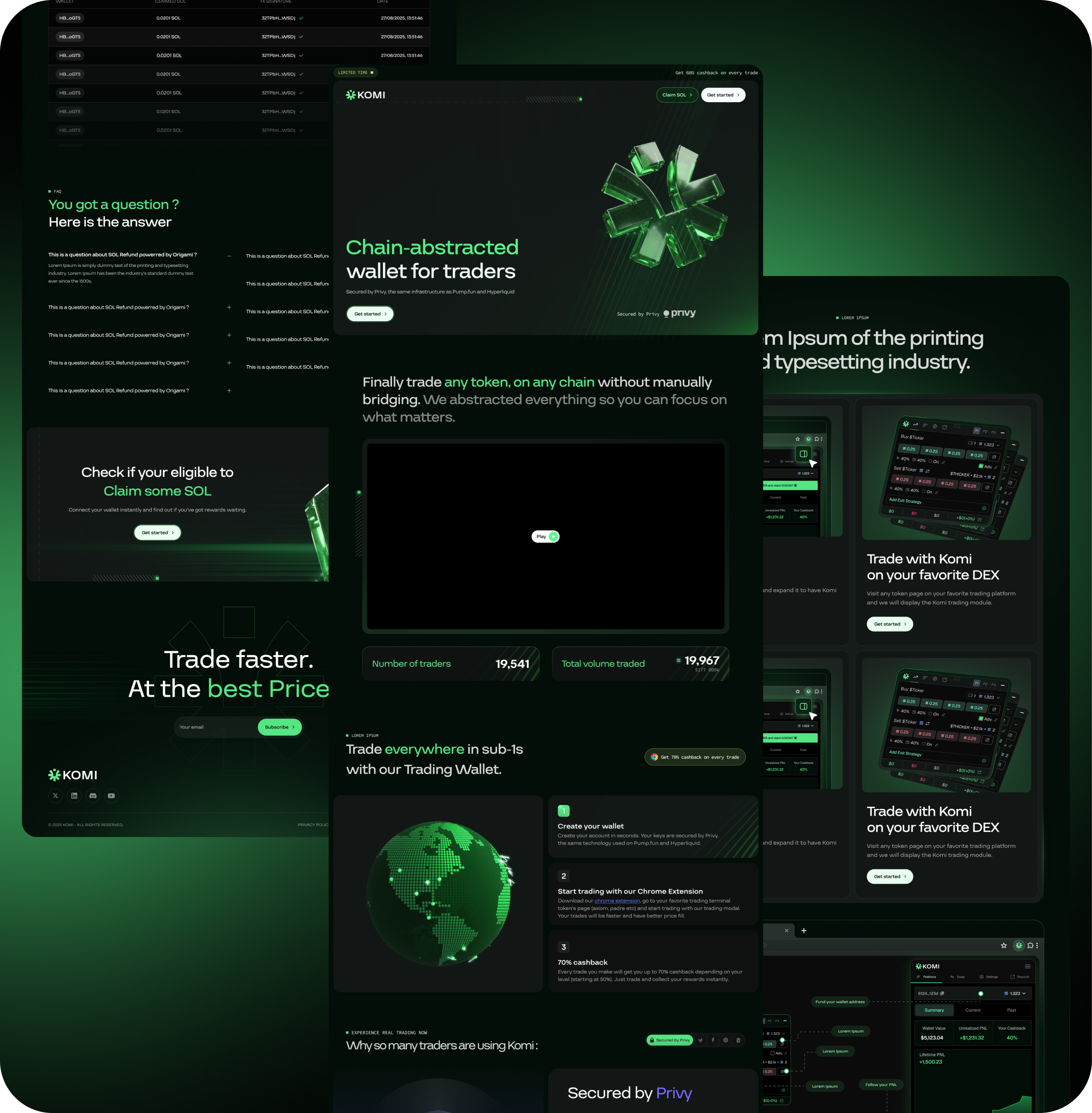 Projet Komi réalisé par Design Elite