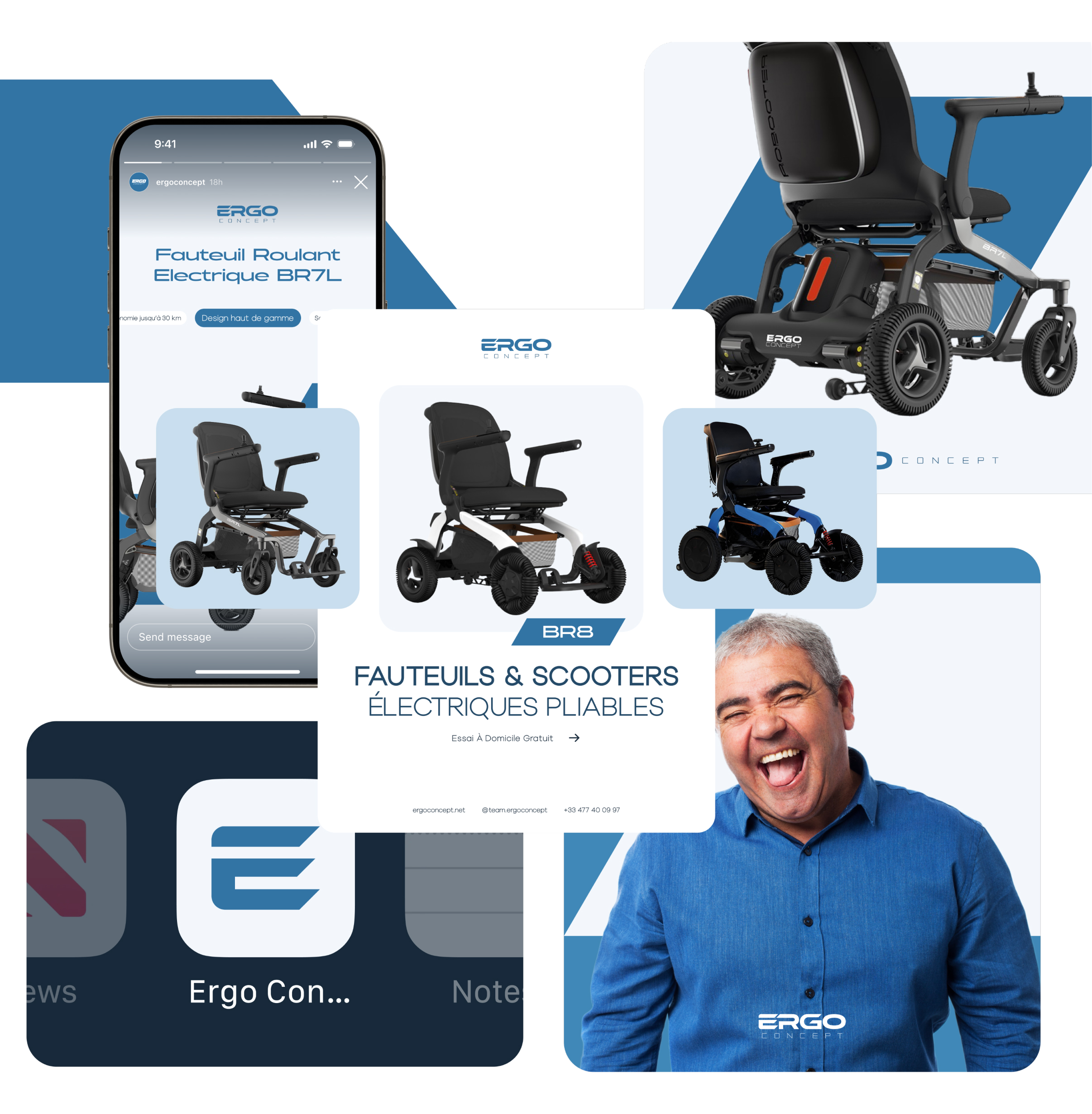 Projet Ergo Concept réalisé par Design Elite