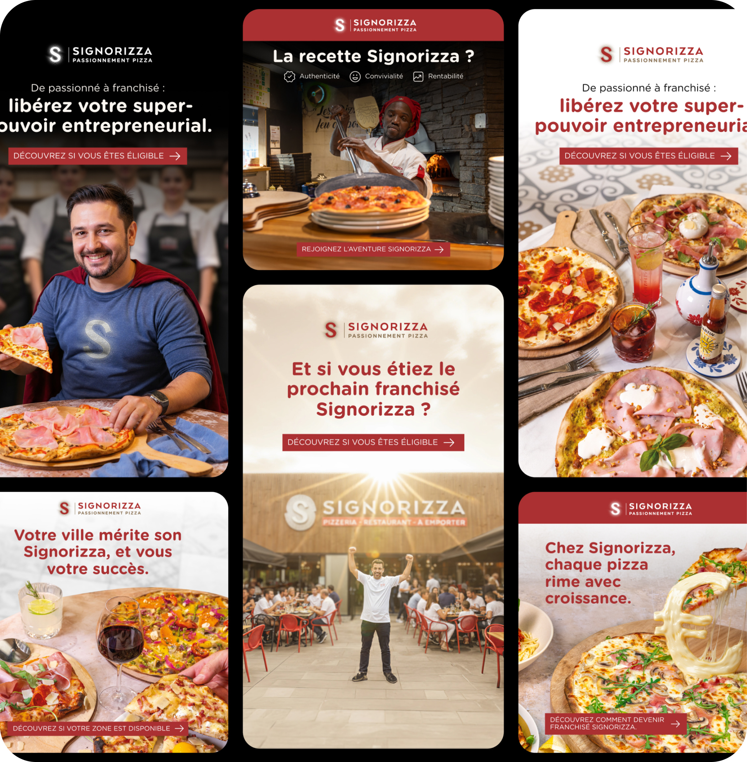 Projet Signorizza réalisé par Design Elite