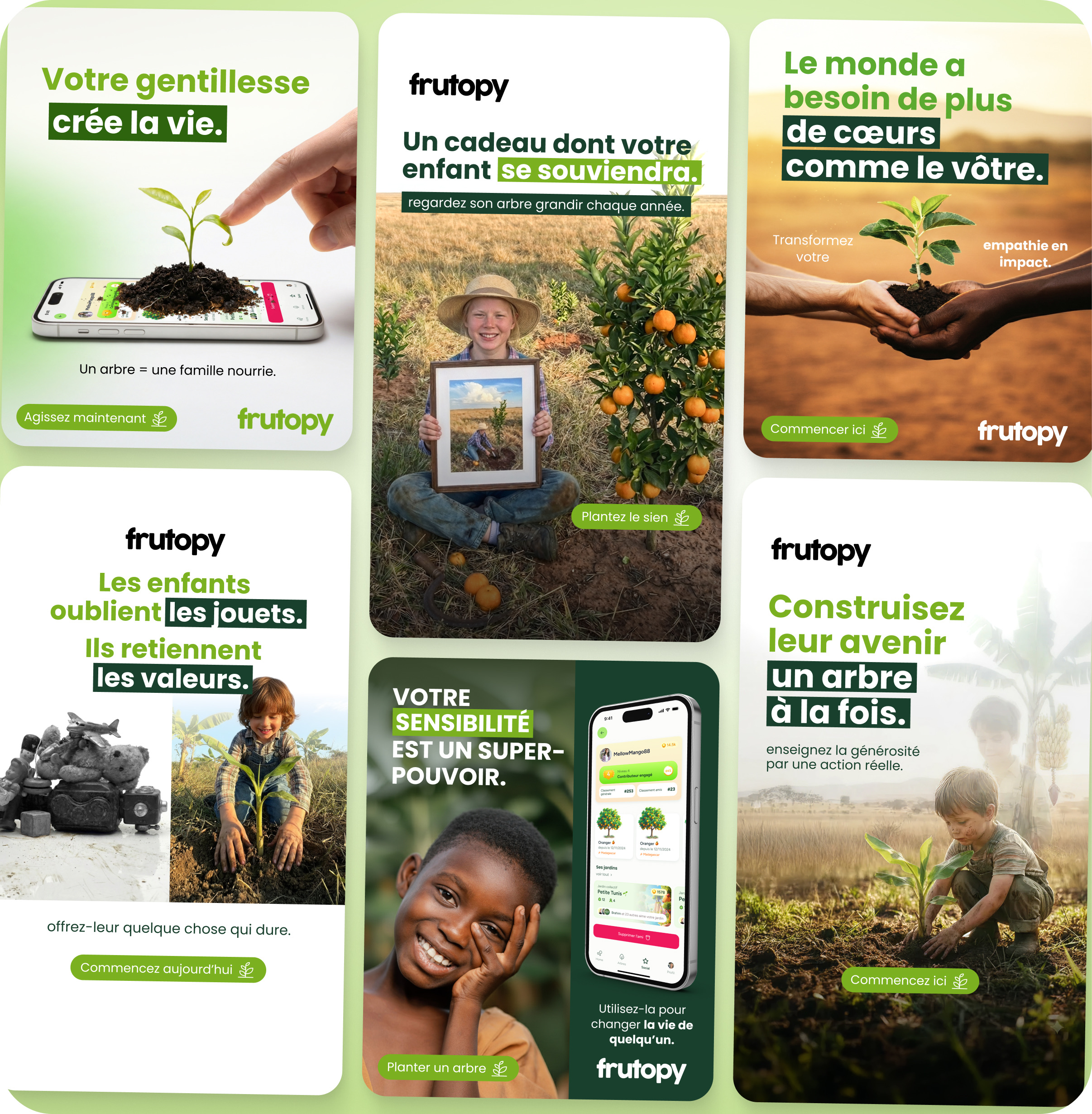 Projet Frutopy réalisé par Design Elite