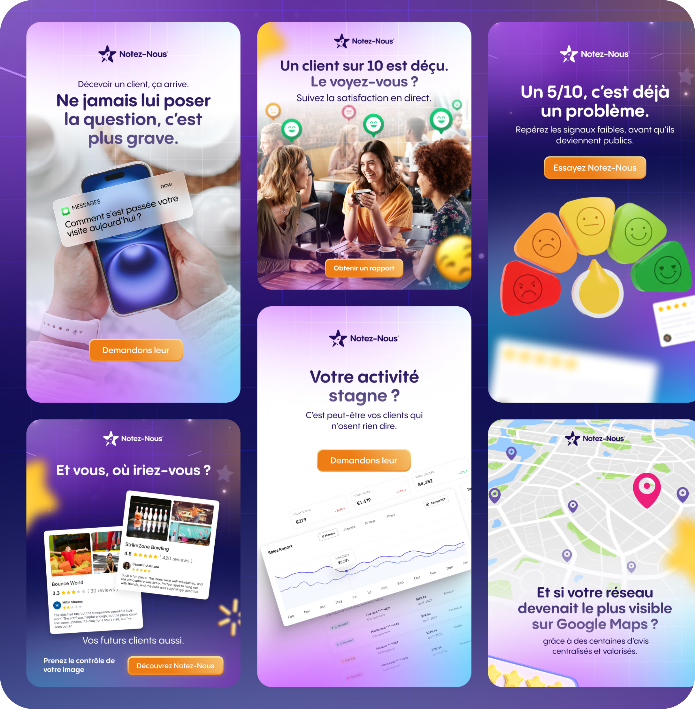Projet Notez-Nous réalisé par Design Elite