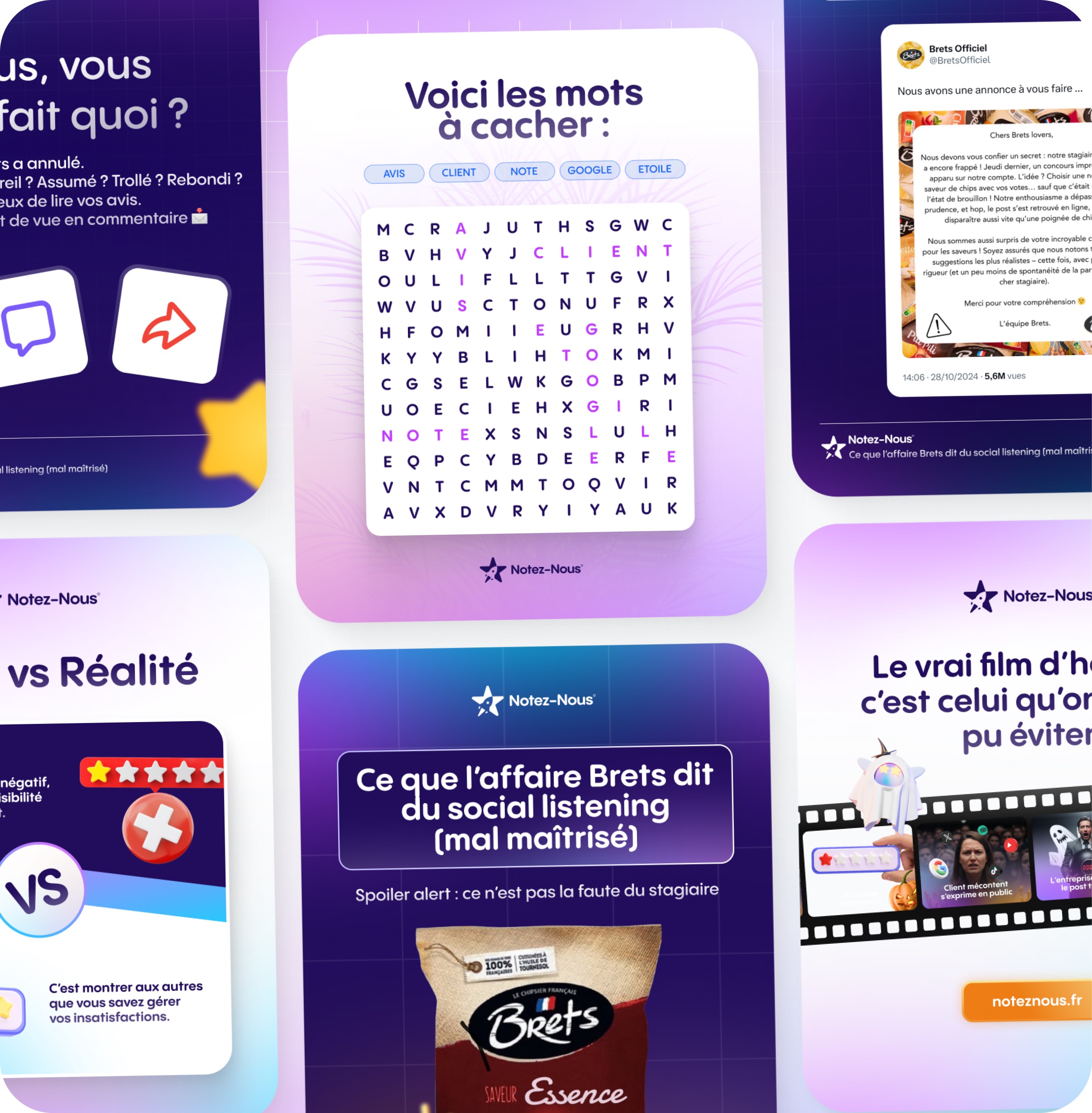 Projet Notez-Nous réalisé par Design Elite