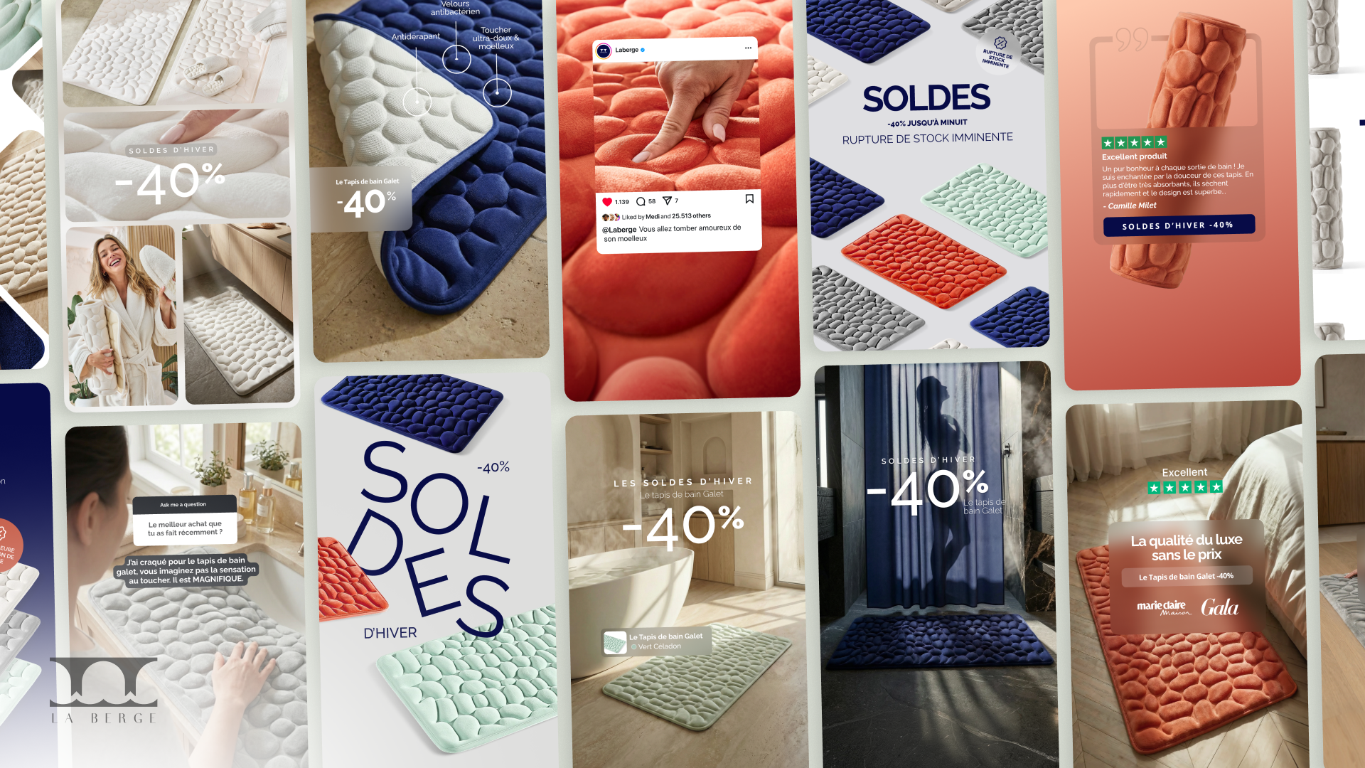 Image d'en-tête du cas client La Berge par Design Elite