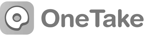 Logo OneTake, client de Design Elite