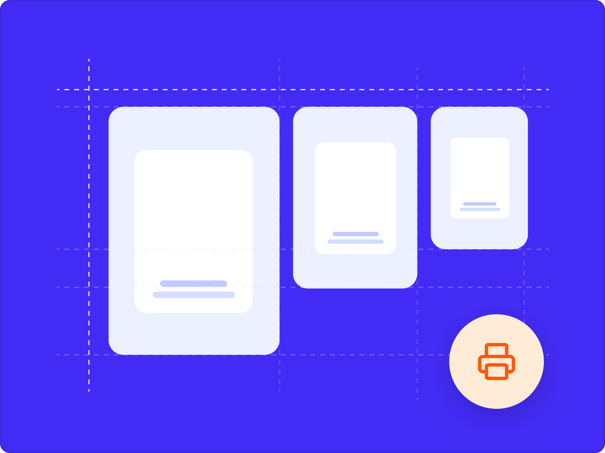 Visuel du service Print, avantage principal