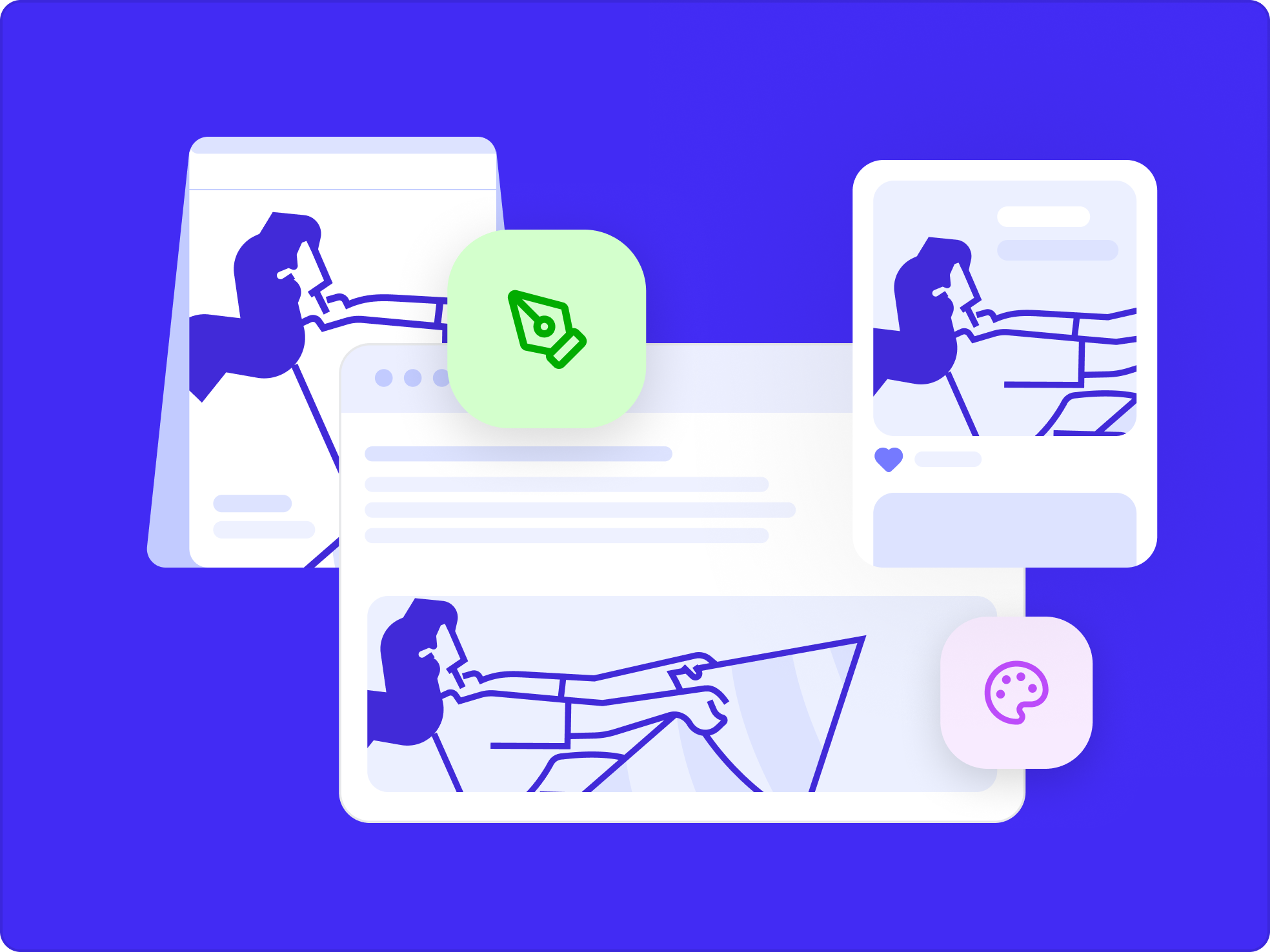 Visuel du service Illustrations, second avantage