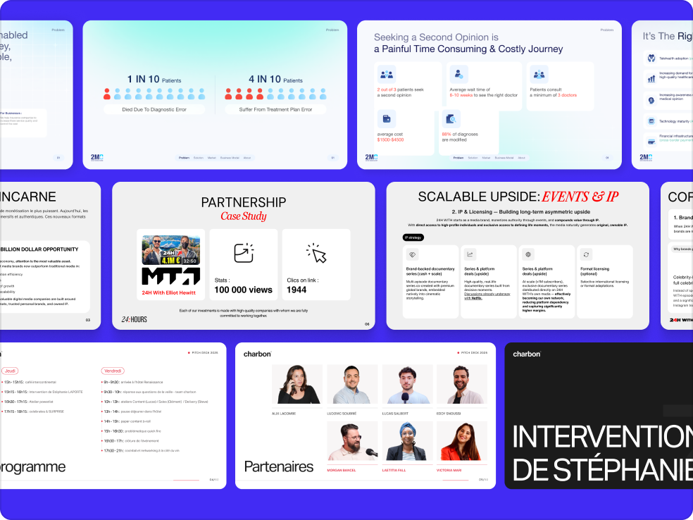 Visuel du service Présentation, avantage principal