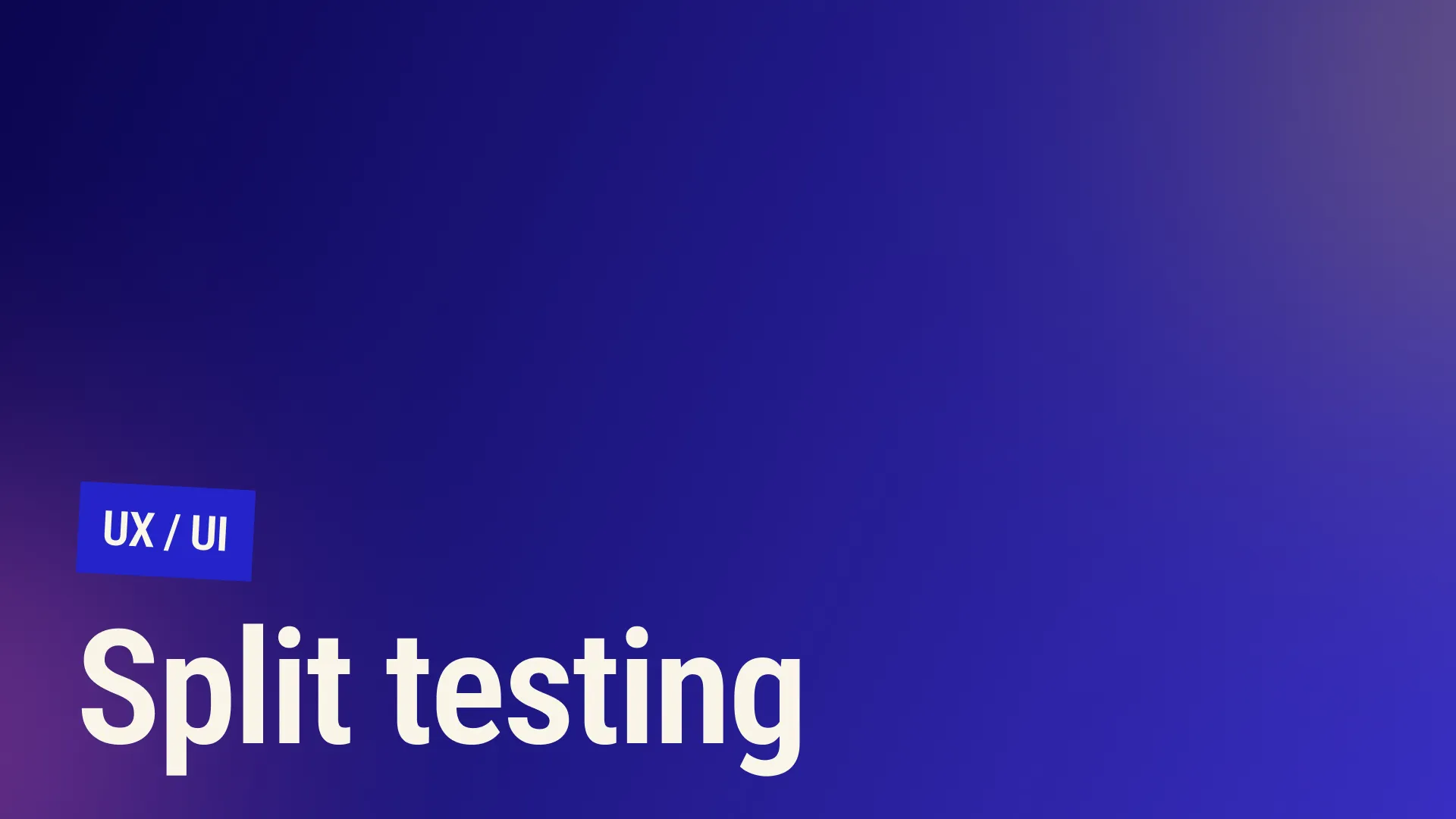 Vignette de l'article : Split Testing