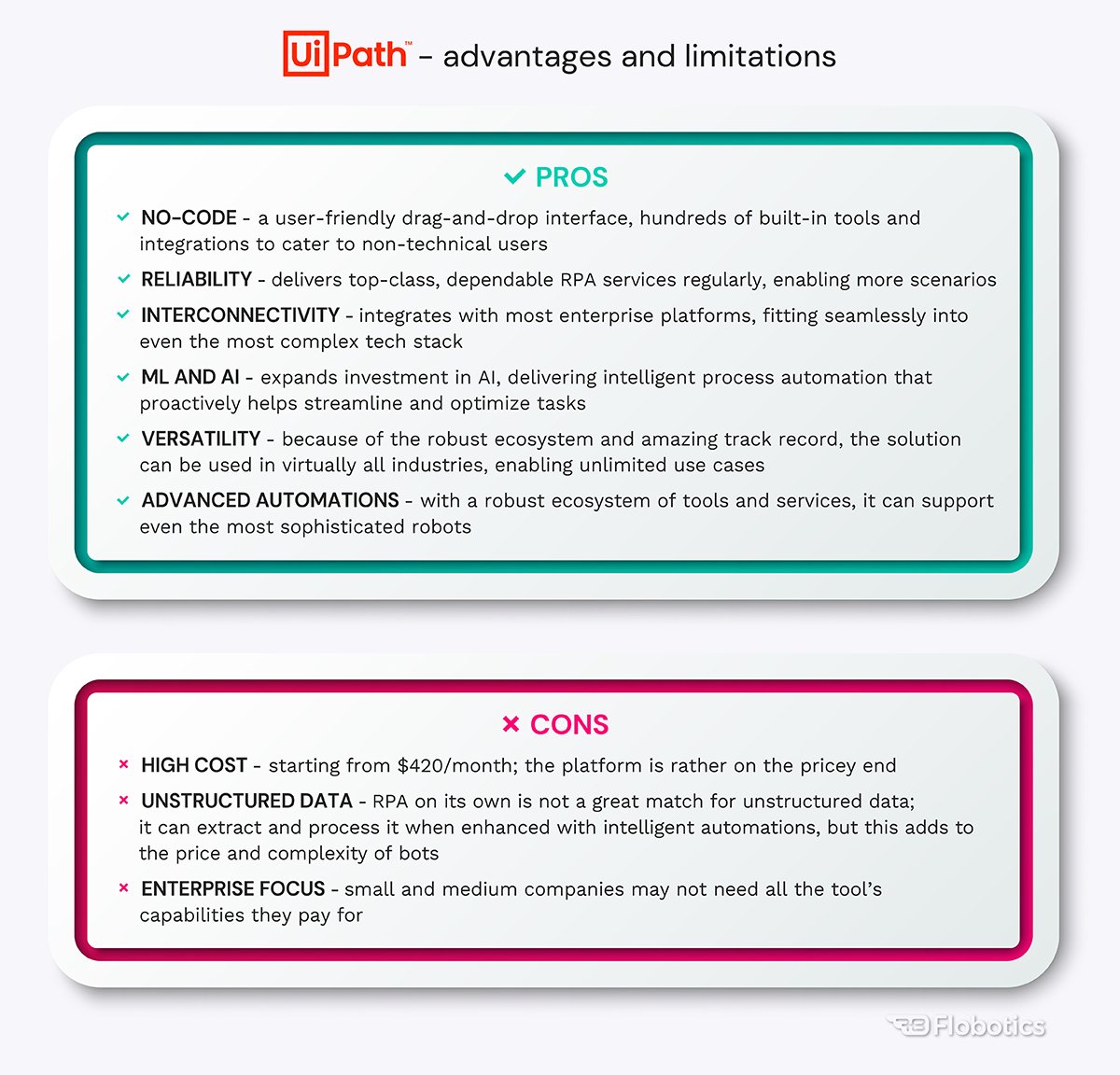 UiPath advantages