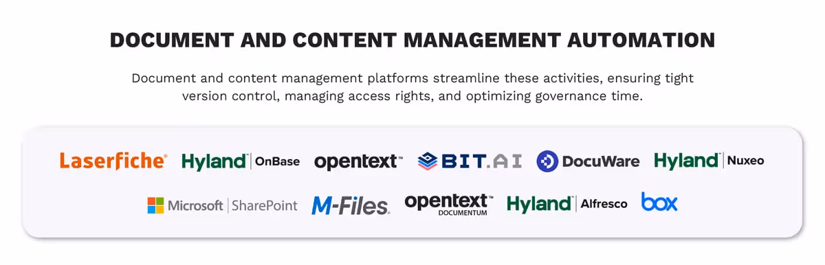 Document and Content Management Automation