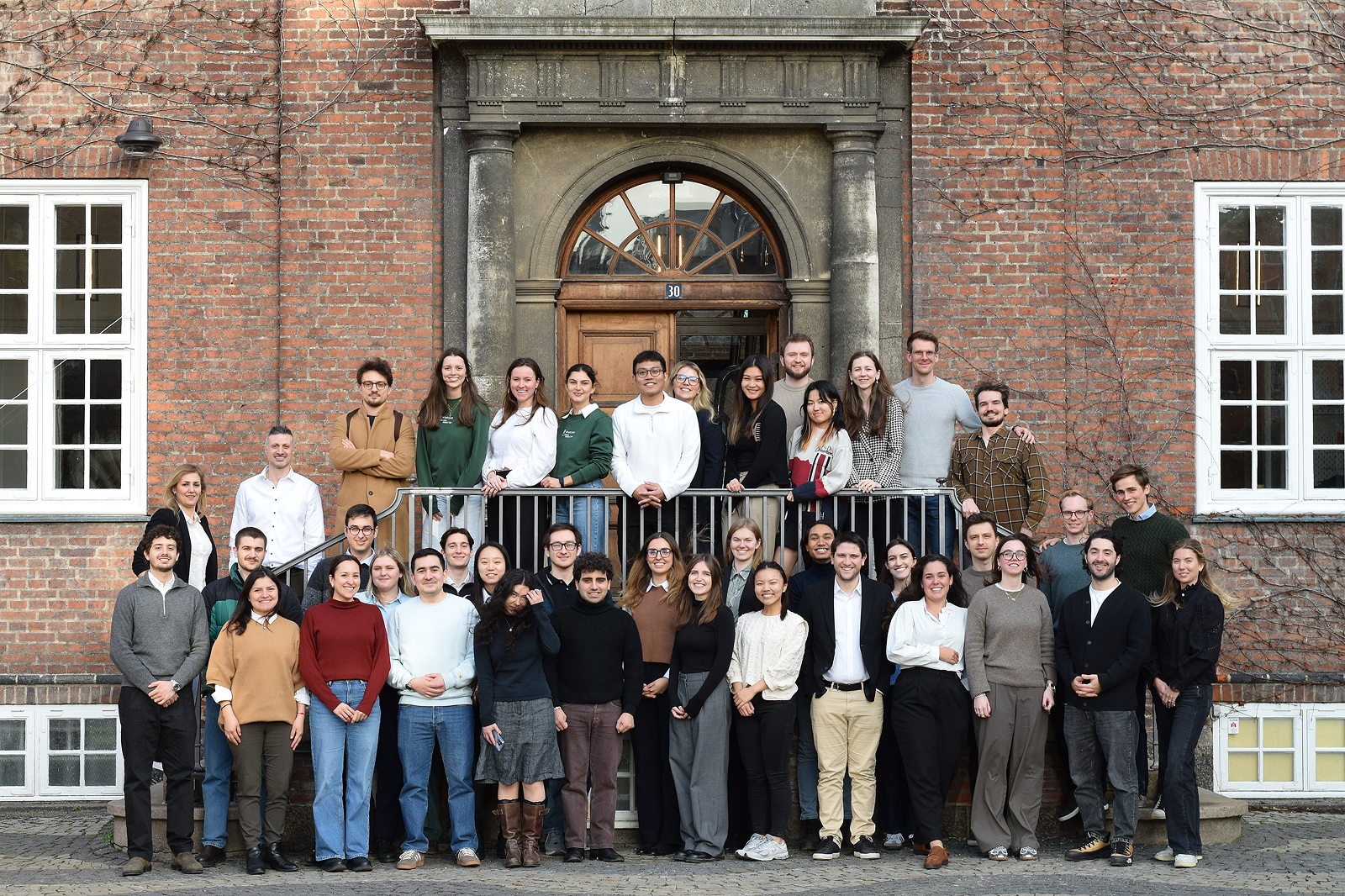 Millennial Consulting team photo during the Spring 2025 consulting cycle in Copenhagen