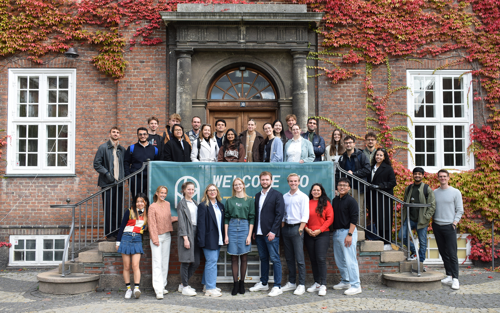 Millennial Consulting team photo during the Fall 2024 consulting cycle in Copenhagen