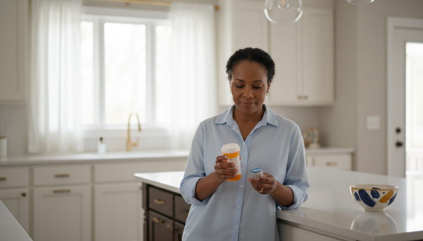 A person reviewing their Medicare Part D prescription drug coverage options.