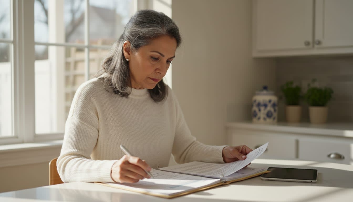 A person reviewing the Social Security Administration website to learn about Medicare enrollment.