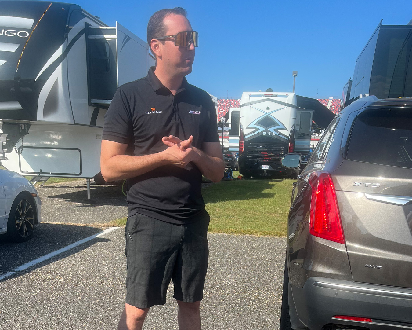 Kyle Busch at Talledega 2025.