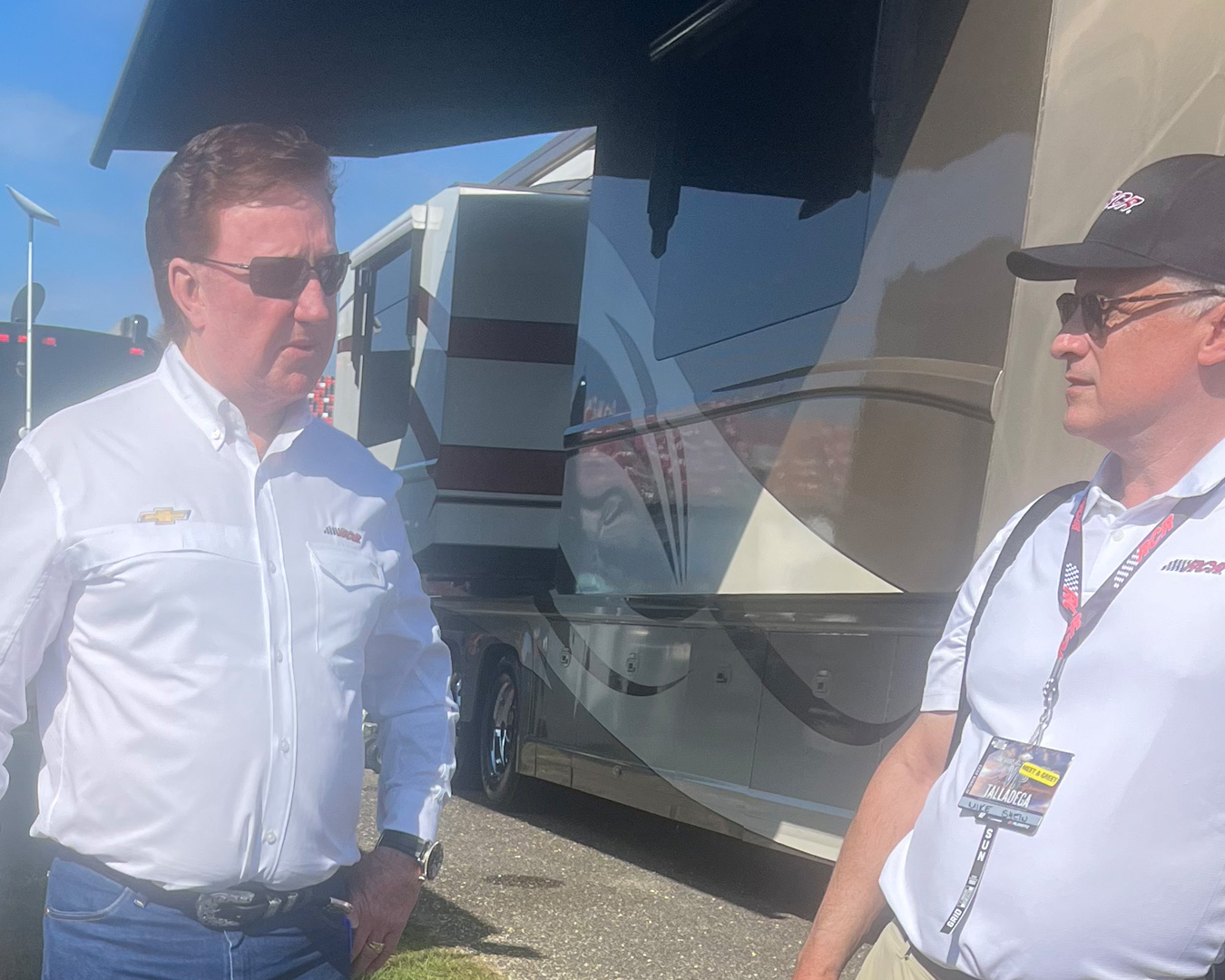 Richard Childers at Talledega 2025.