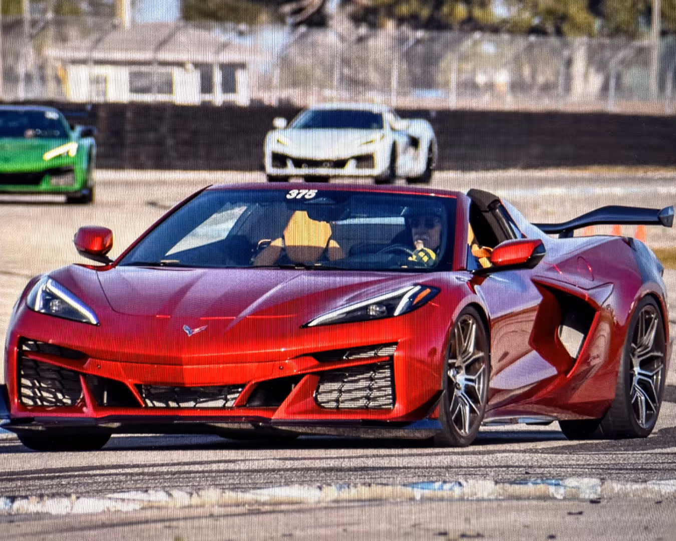 John Hawkins driving a Corvette at Sebring 2026/