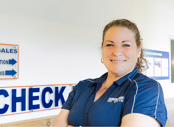 Cathey, Reservation Specialist at Hawkins Pointe RV Park,.