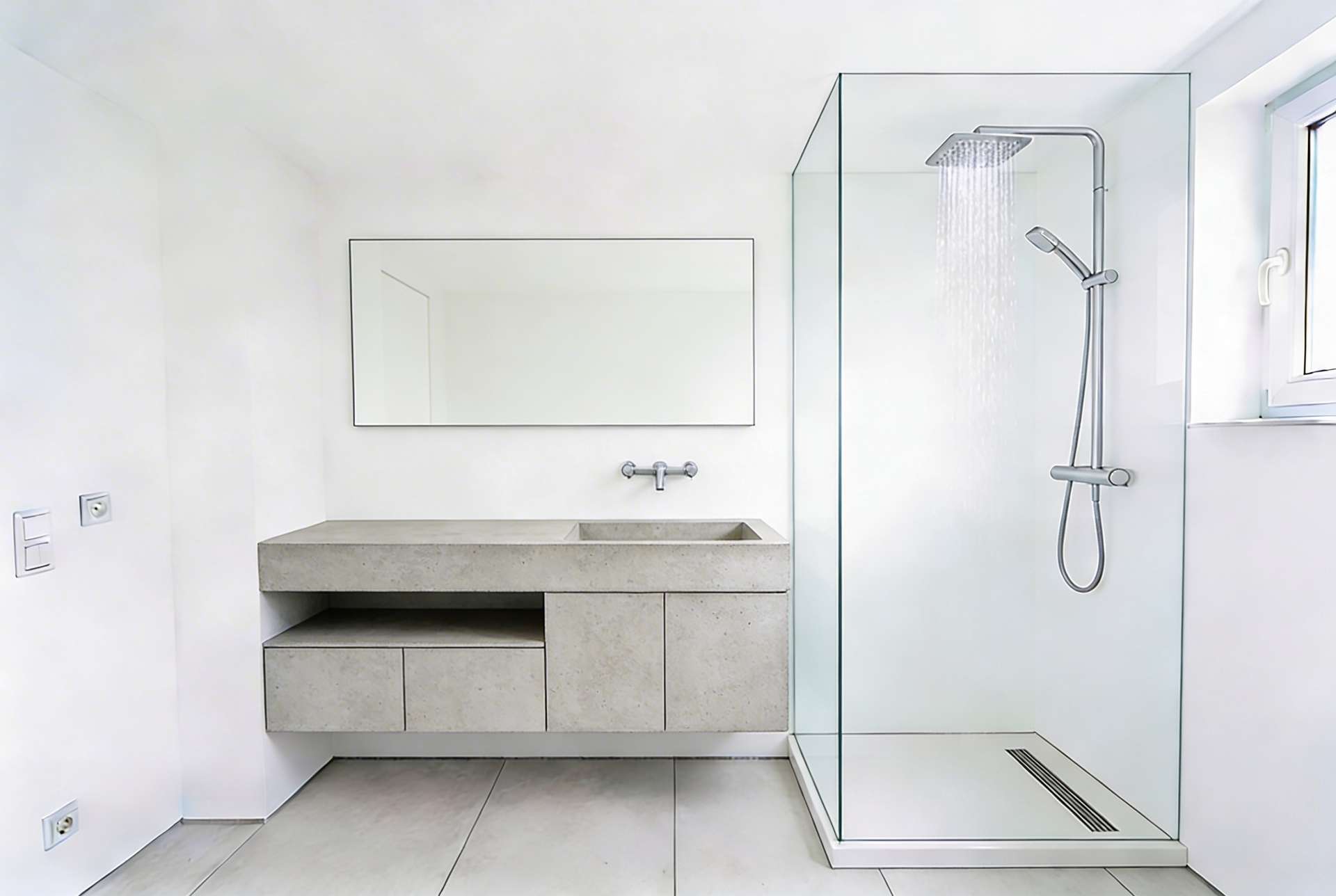 Bad Nebenhaus nach Modernisiserung