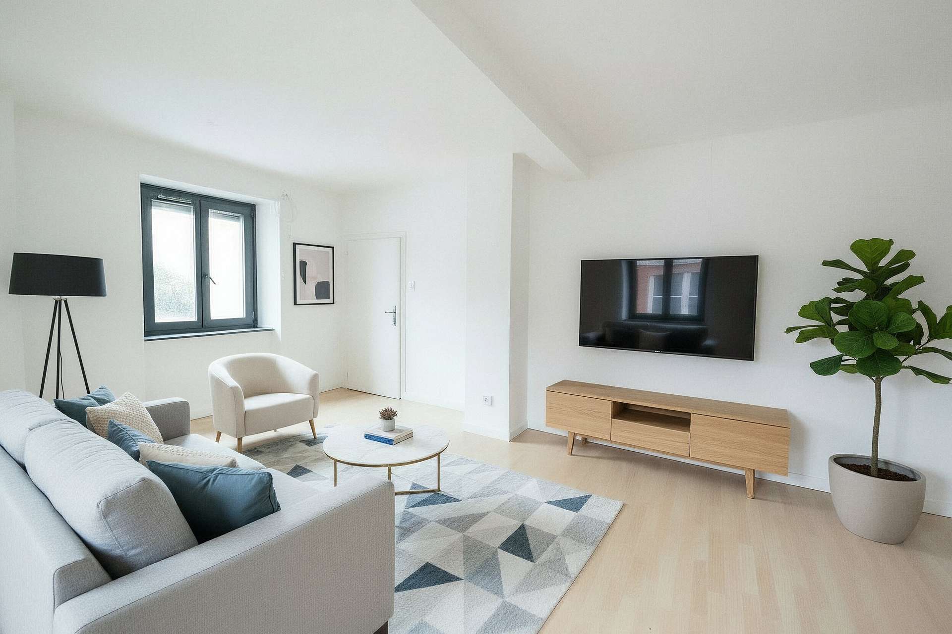 Wohnzimmer Haupthaus nach Modernisiserung