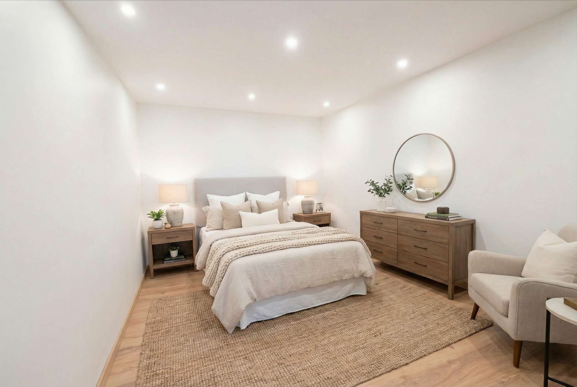 Schlafzimmer nach Modernisierung-BEISPIELBILD