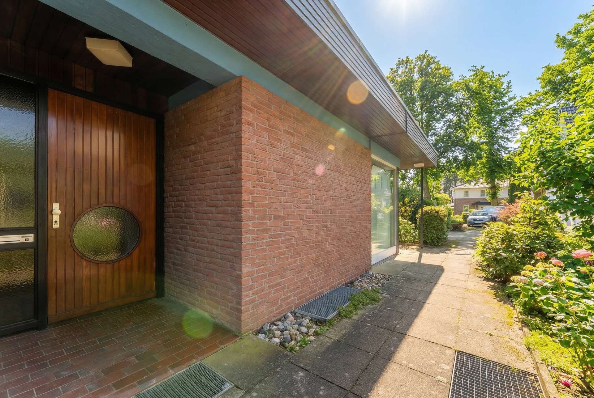 Eingang Seitenansicht