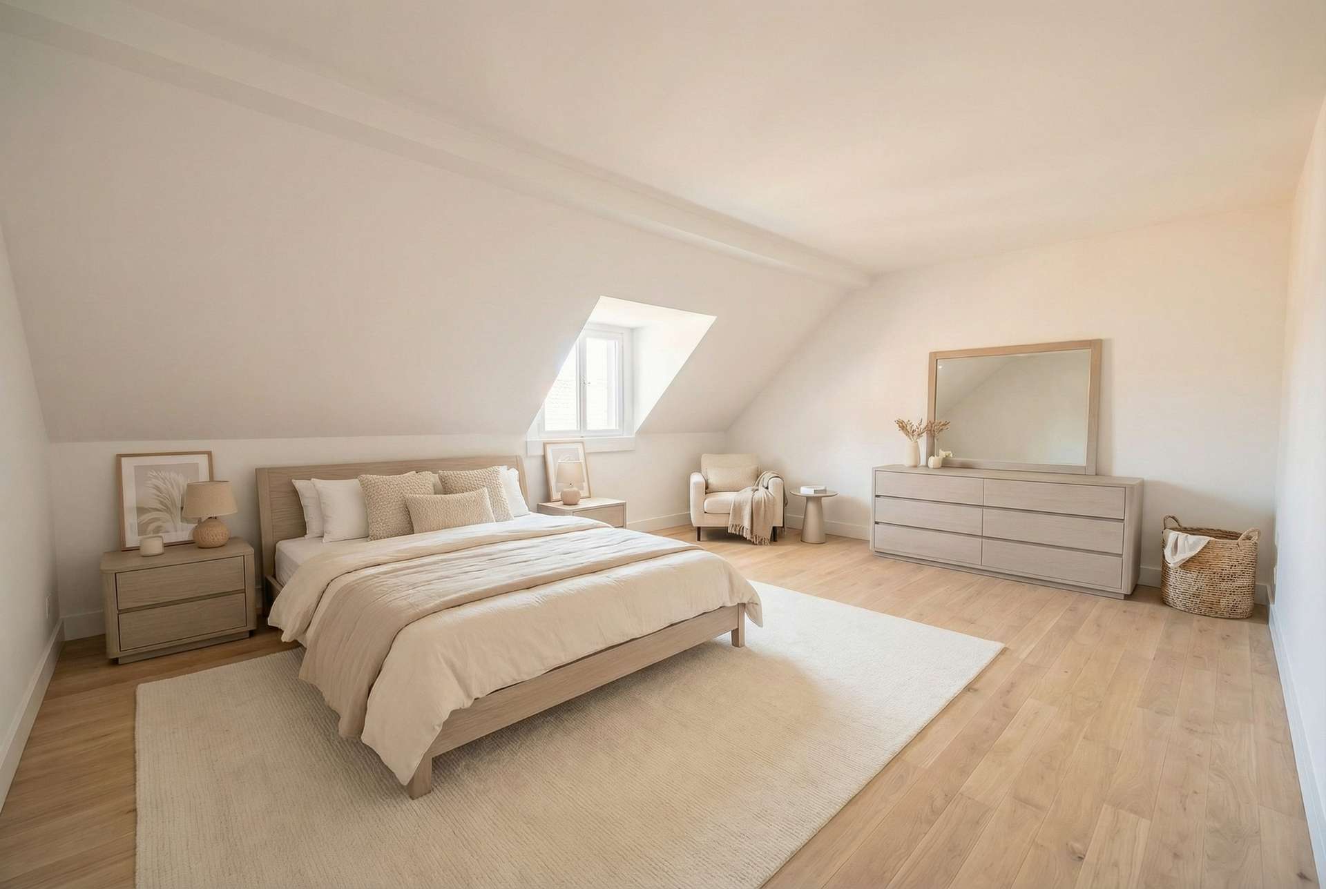 Schlafen Dach saniert