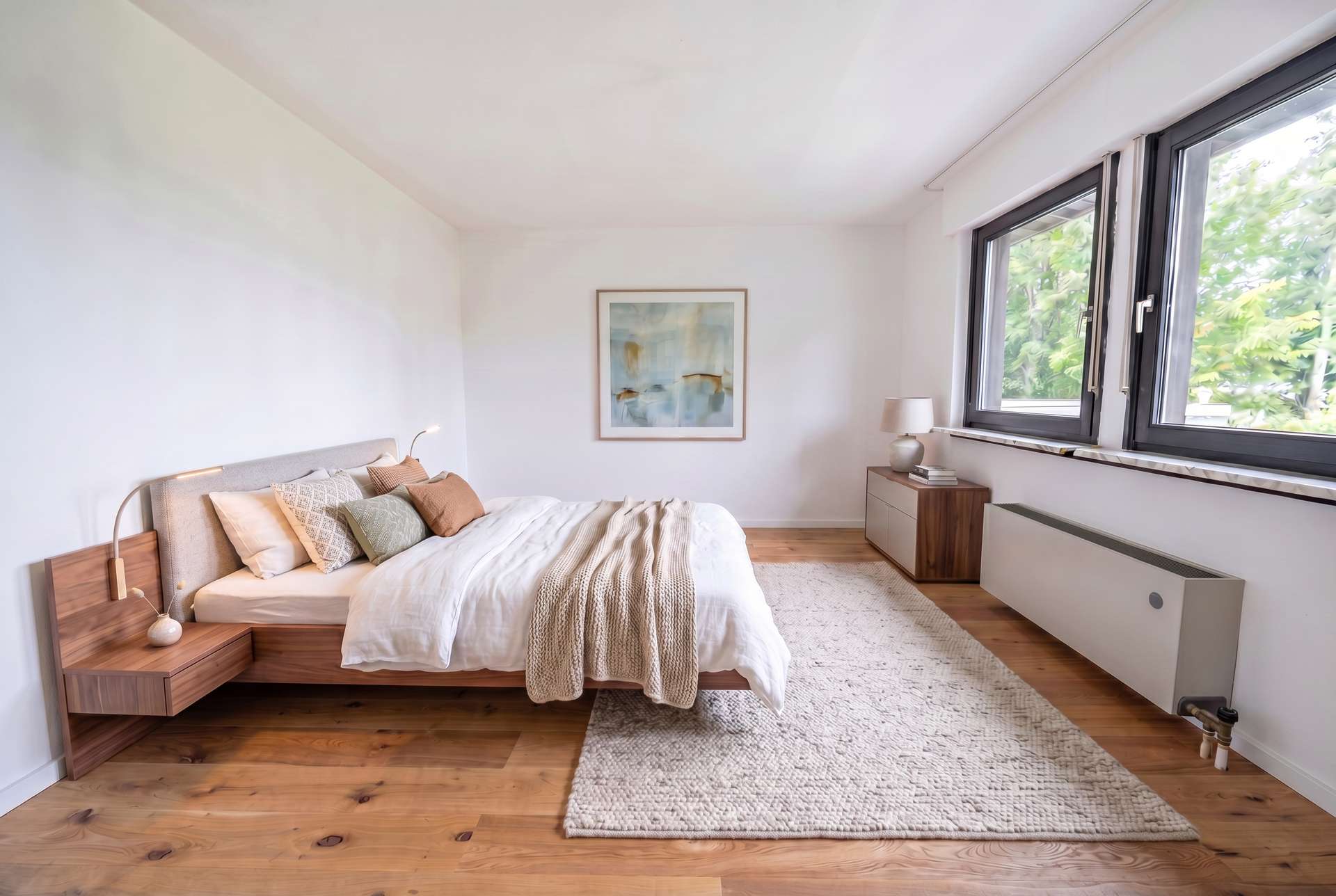 Schlafzimmer Staged