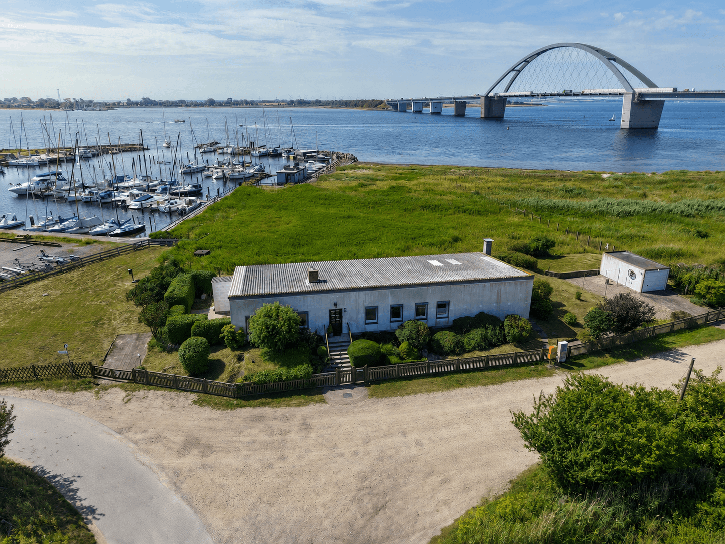 Einmalige Alleinlage am Fehmarnsund