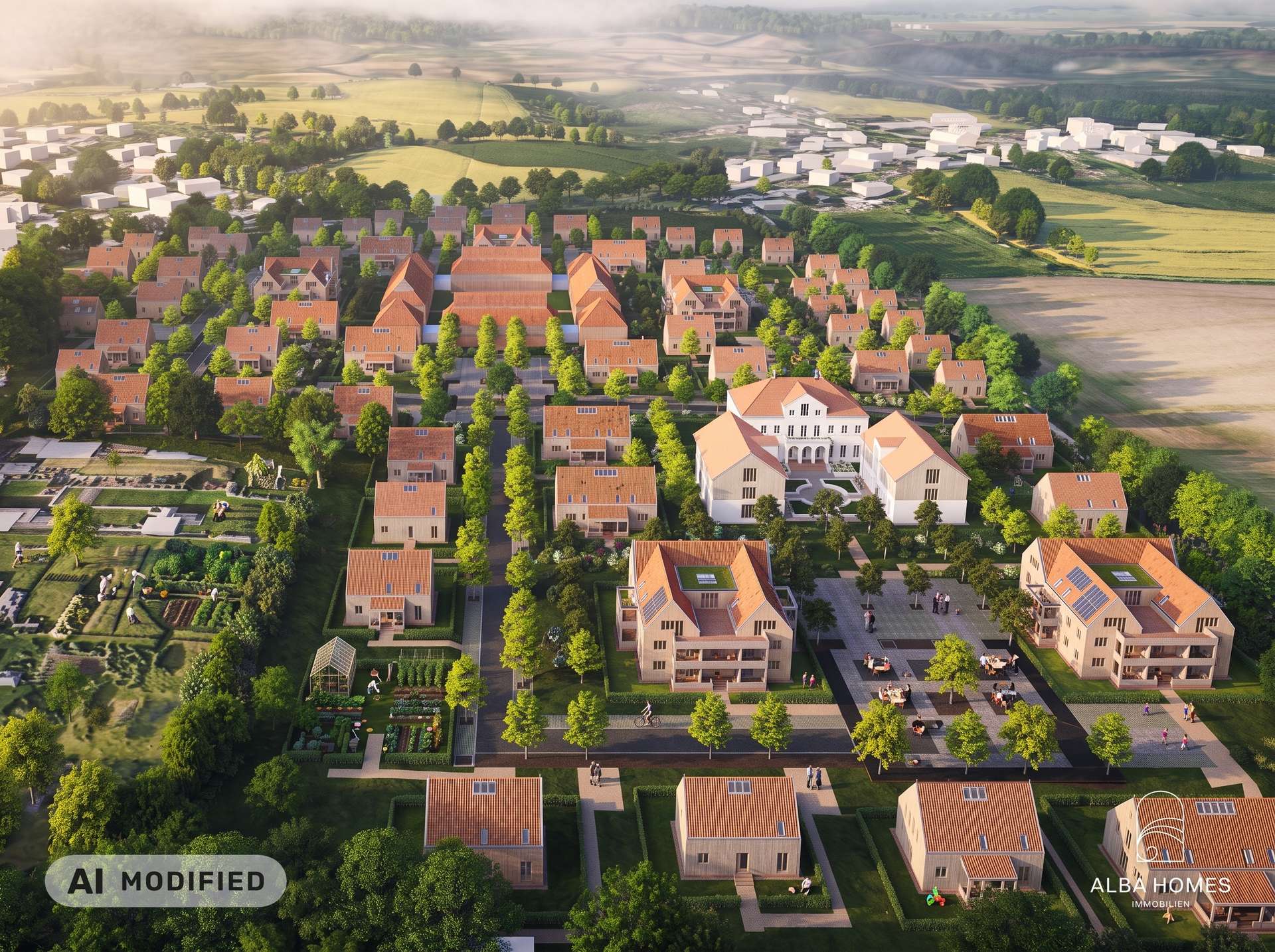 Individuell wohnen, Gemeinschaft erleben – die Vision des Sonnenringquartiers.