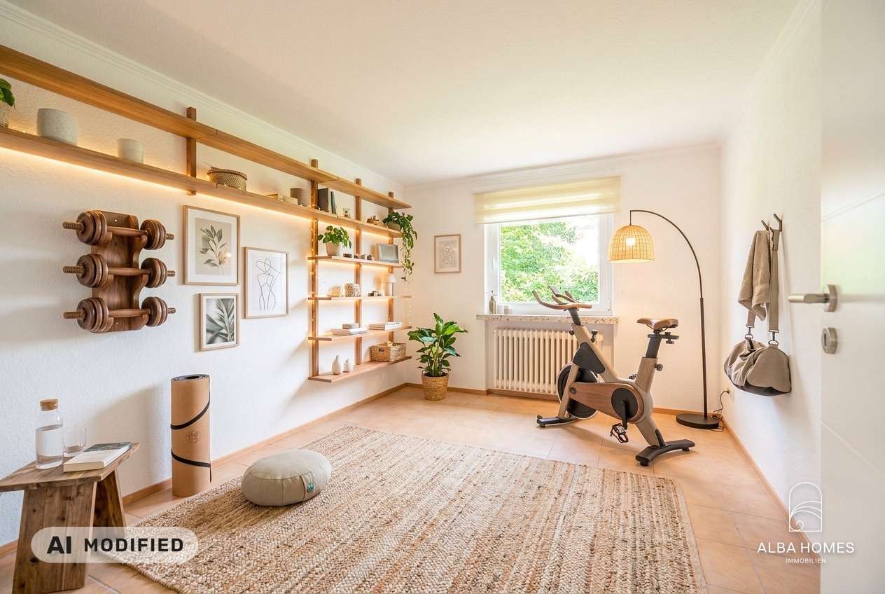 staged - Vielseitiger Raum für Hobby, Fitness oder Arbeiten