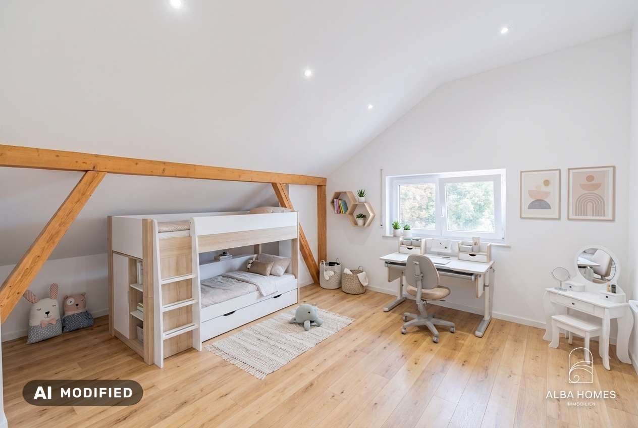 Einrichtungsidee: ein Kinderzimmer zum Spielen, Lernen und Wohlfühlen