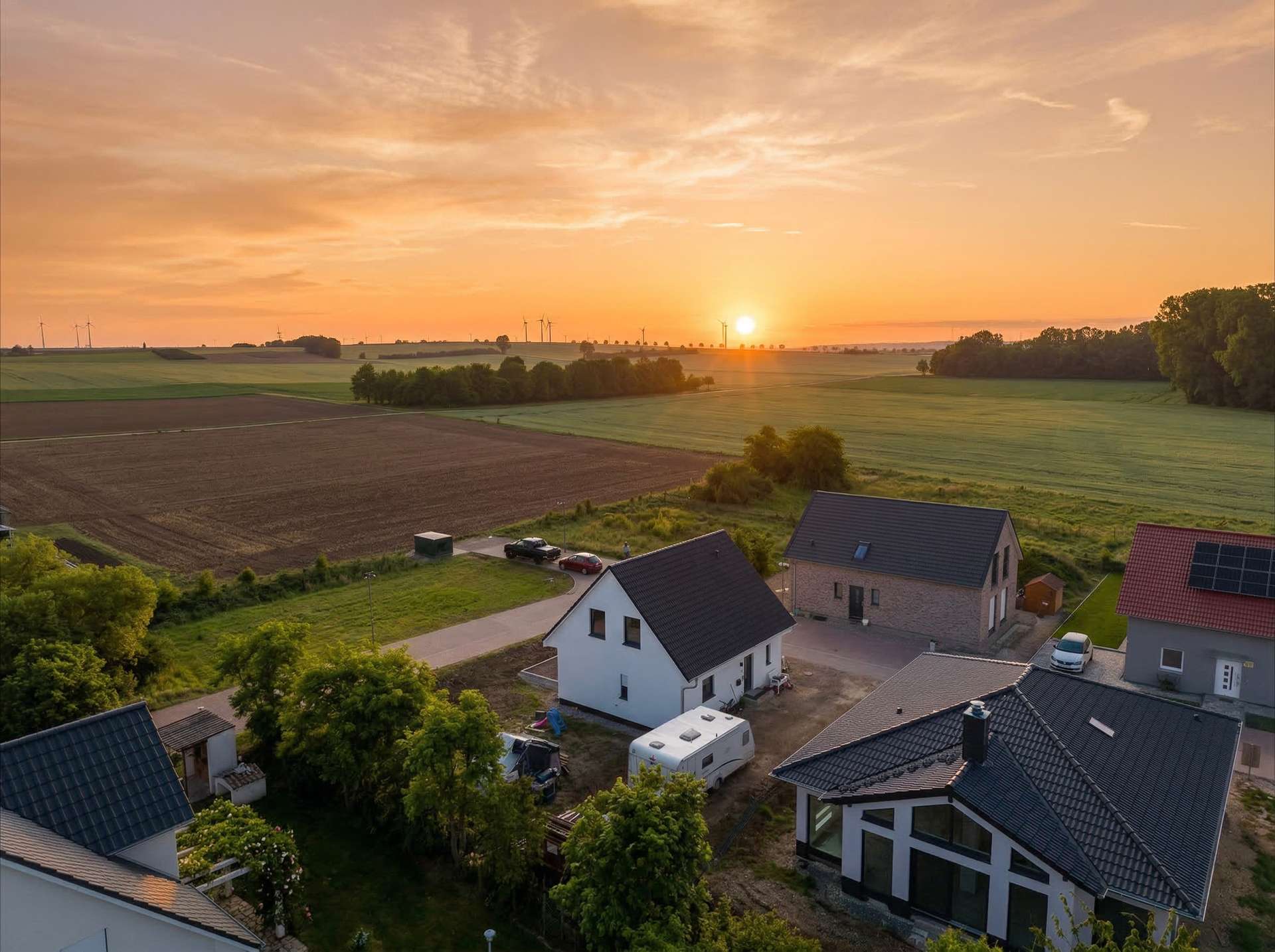 Wohnen mit unverbaubarem Blick ins Grüne