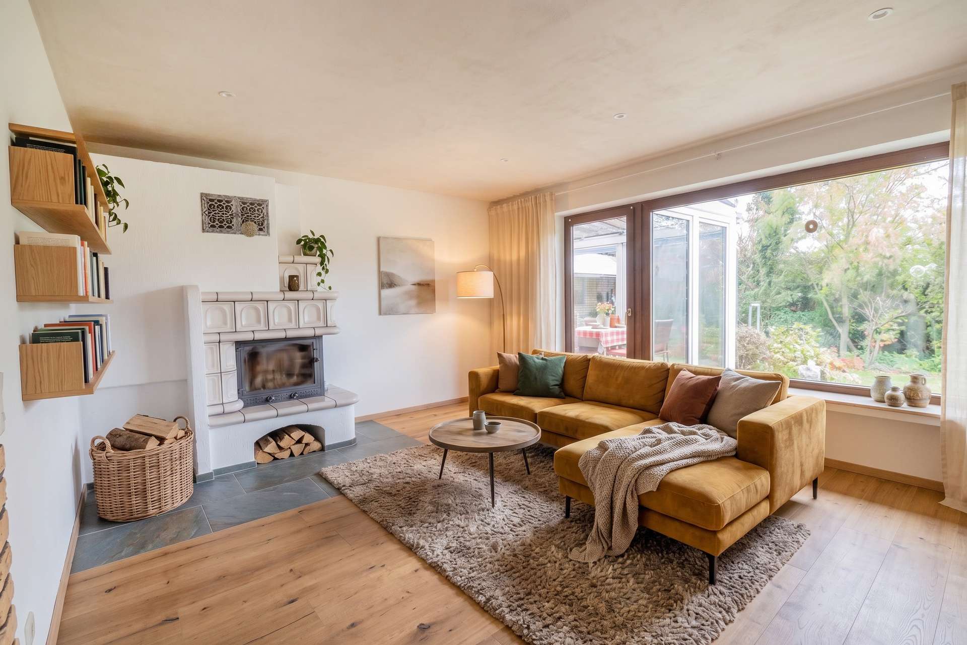 Wohnzimmer Staged 