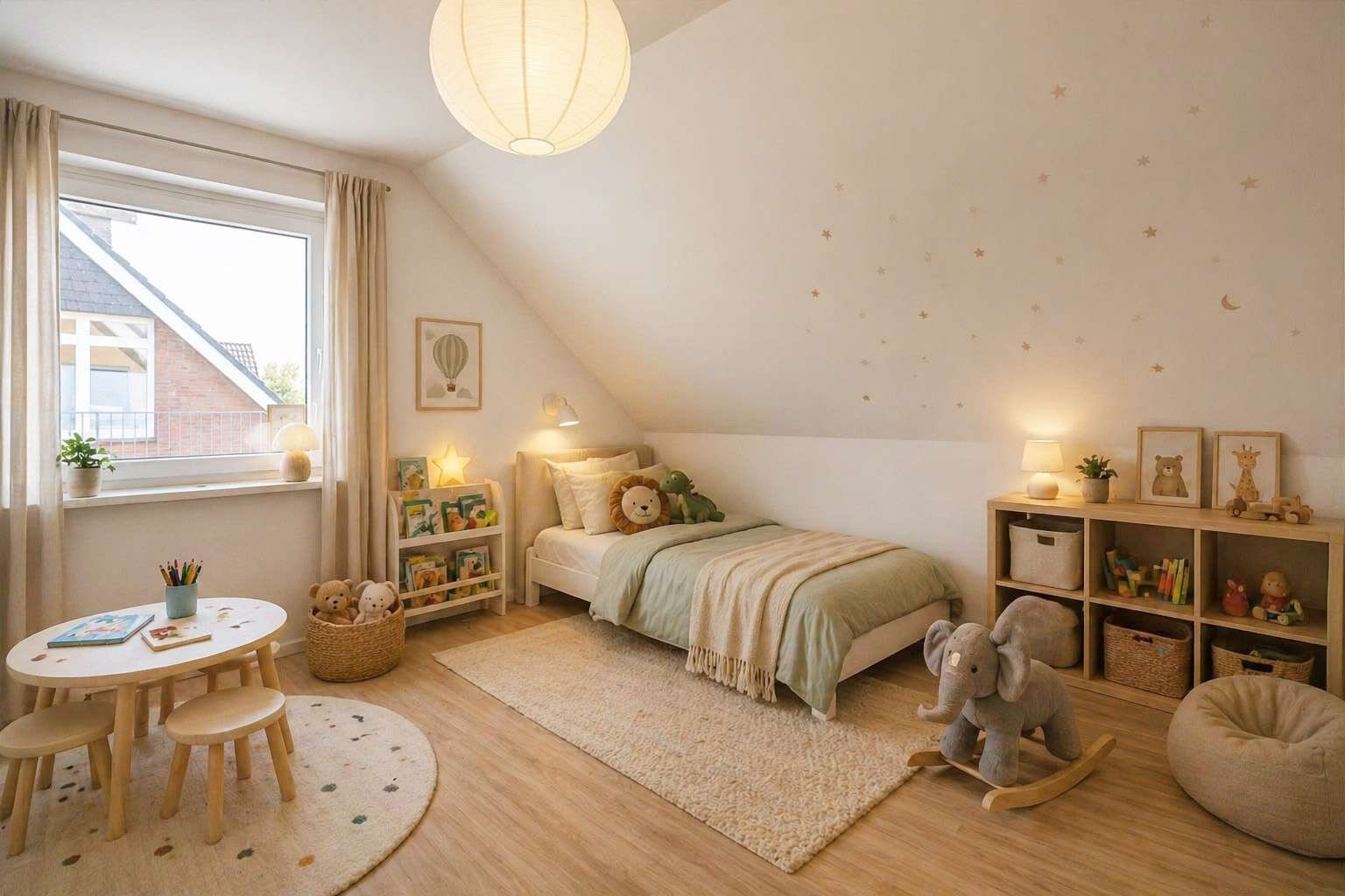 Kinderzimmer OG Staged