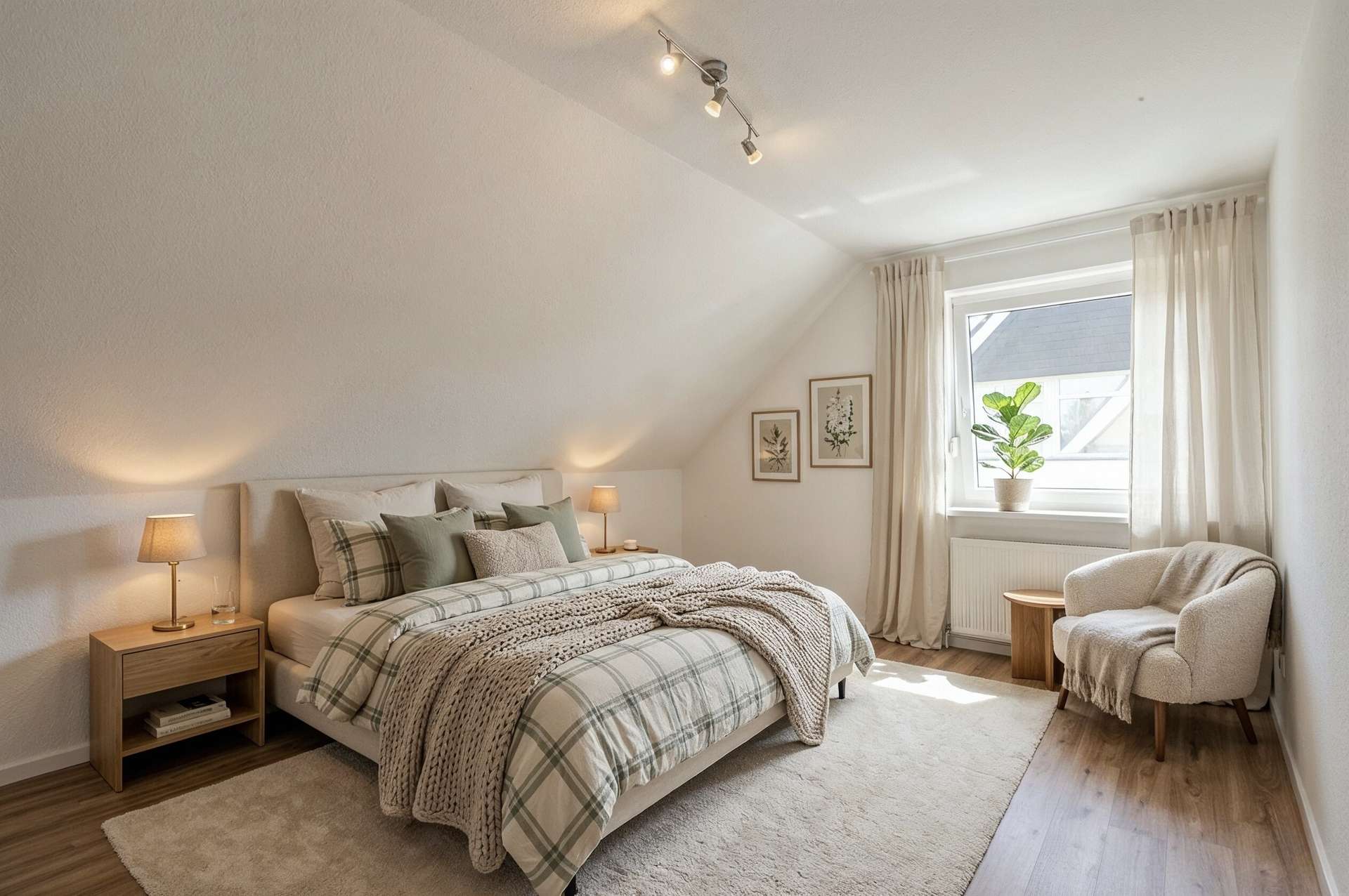 schlafzimmer OG Staged