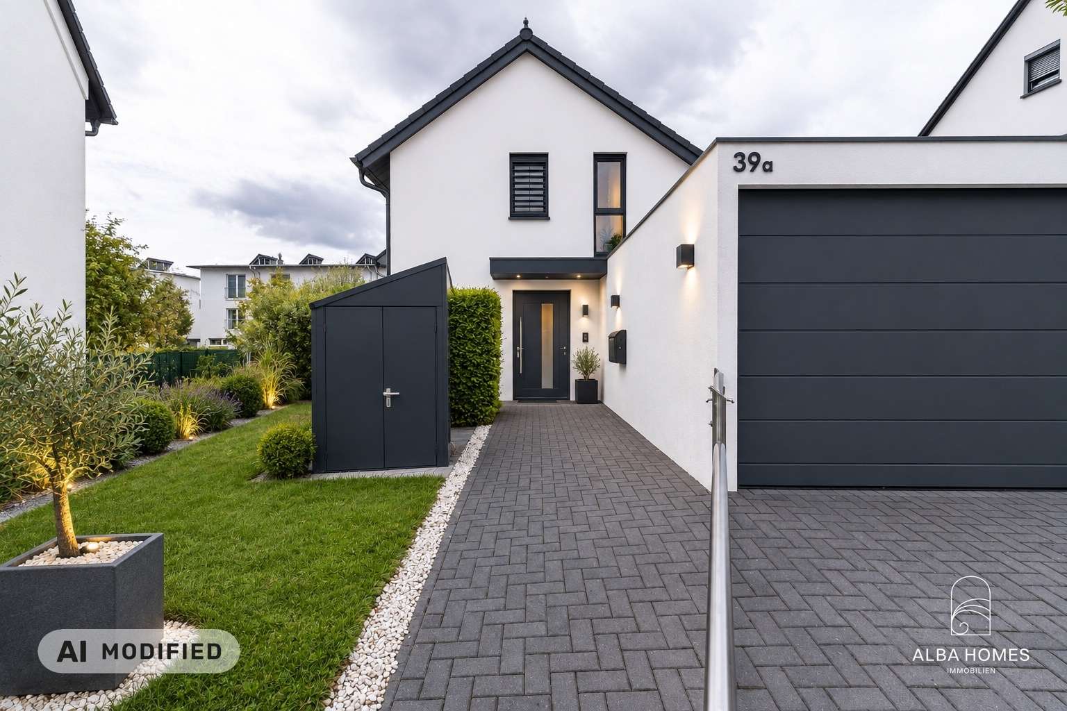 Gestaltungsidee: Ein moderner erster Eindruck