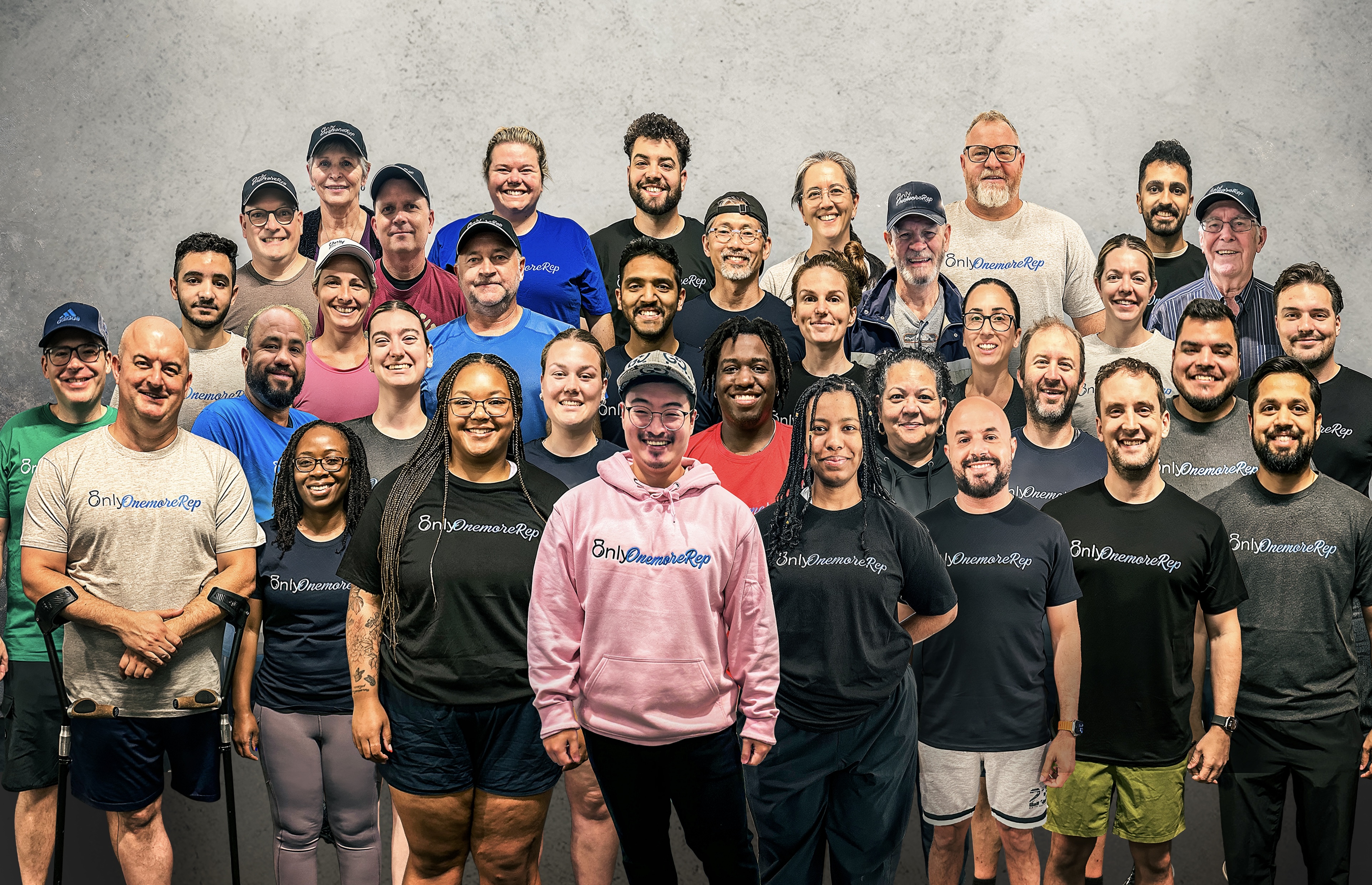 One More Rep training group photo