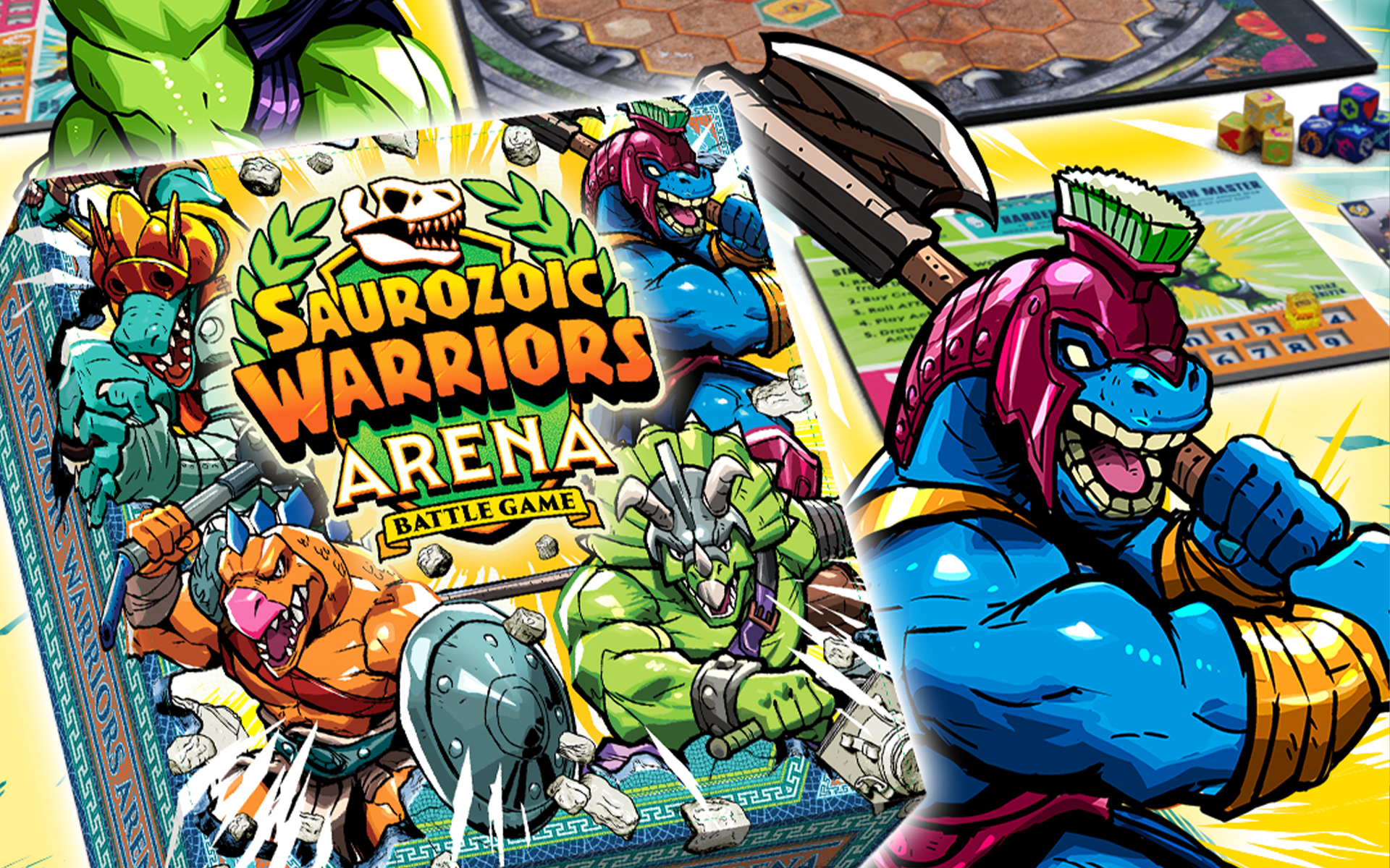 Saurozoic Warriors