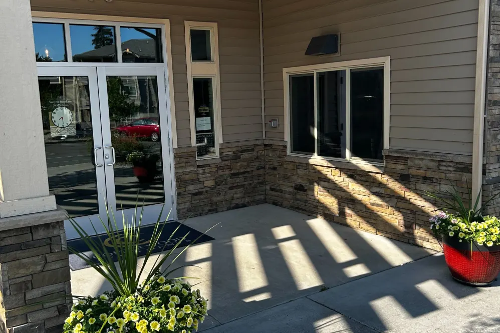 Exterior of front office